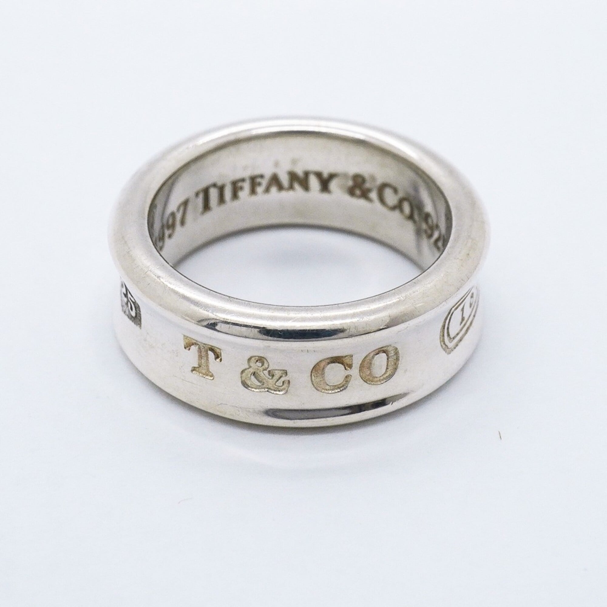 Tiffany Silver 925 Band Ring (Pre-Owned)