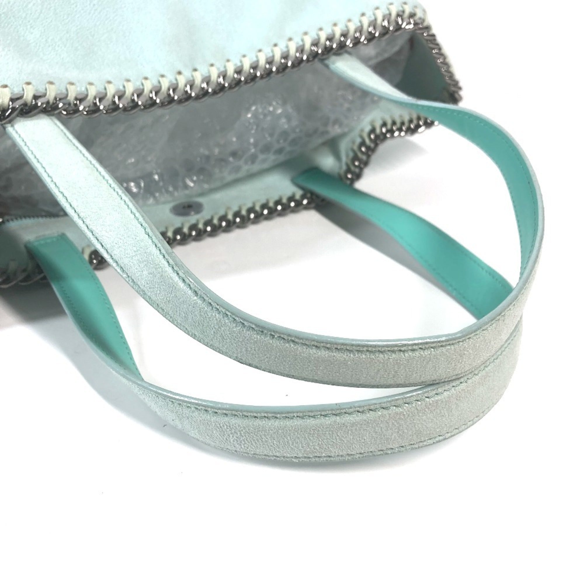 Stella Mccartney Mint Blue Handbag Tote Bag (Pre-Owned)