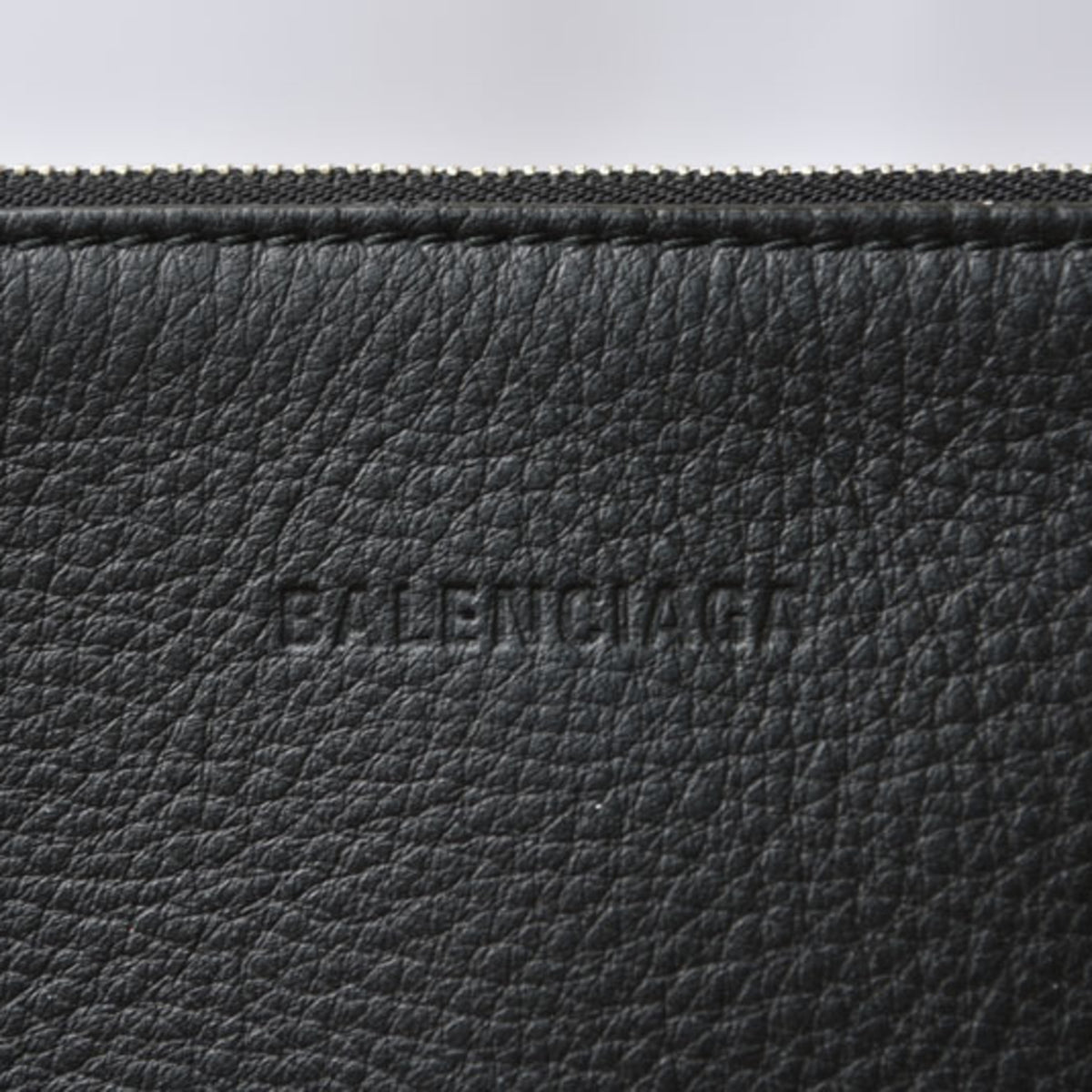 Balenciaga Black Leather Pouch (Pre-Owned)