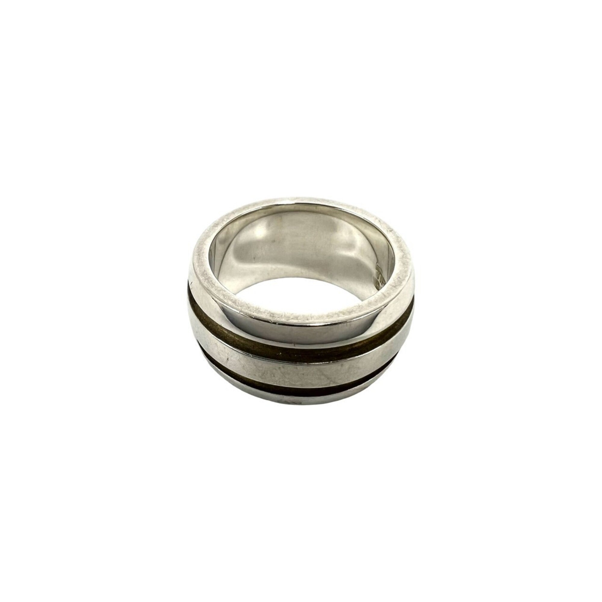 Tiffany Silver Silver 925 Band Ring (Pre-Owned)