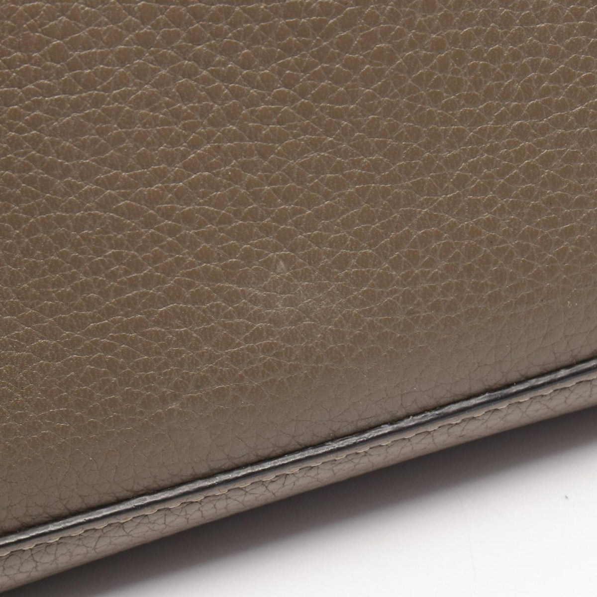 Celine Gray Yellow Leather Long Wallet (Bi-Fold) (Pre-Owned)