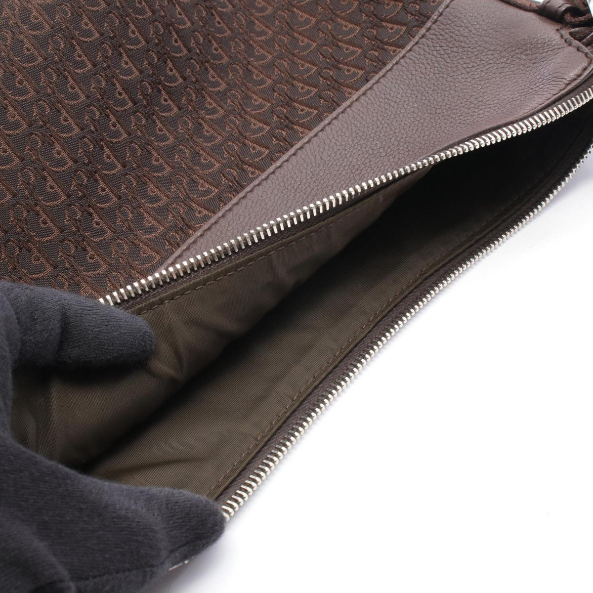 Christian Dior Brown Trotter Handbag Shoulder Bag (Pre-Owned)