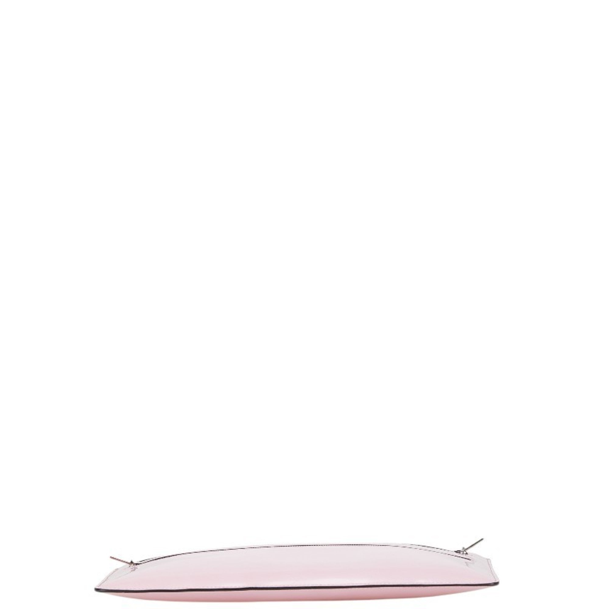 Celine Pink Leather Clutch Bag (Pre-Owned)
