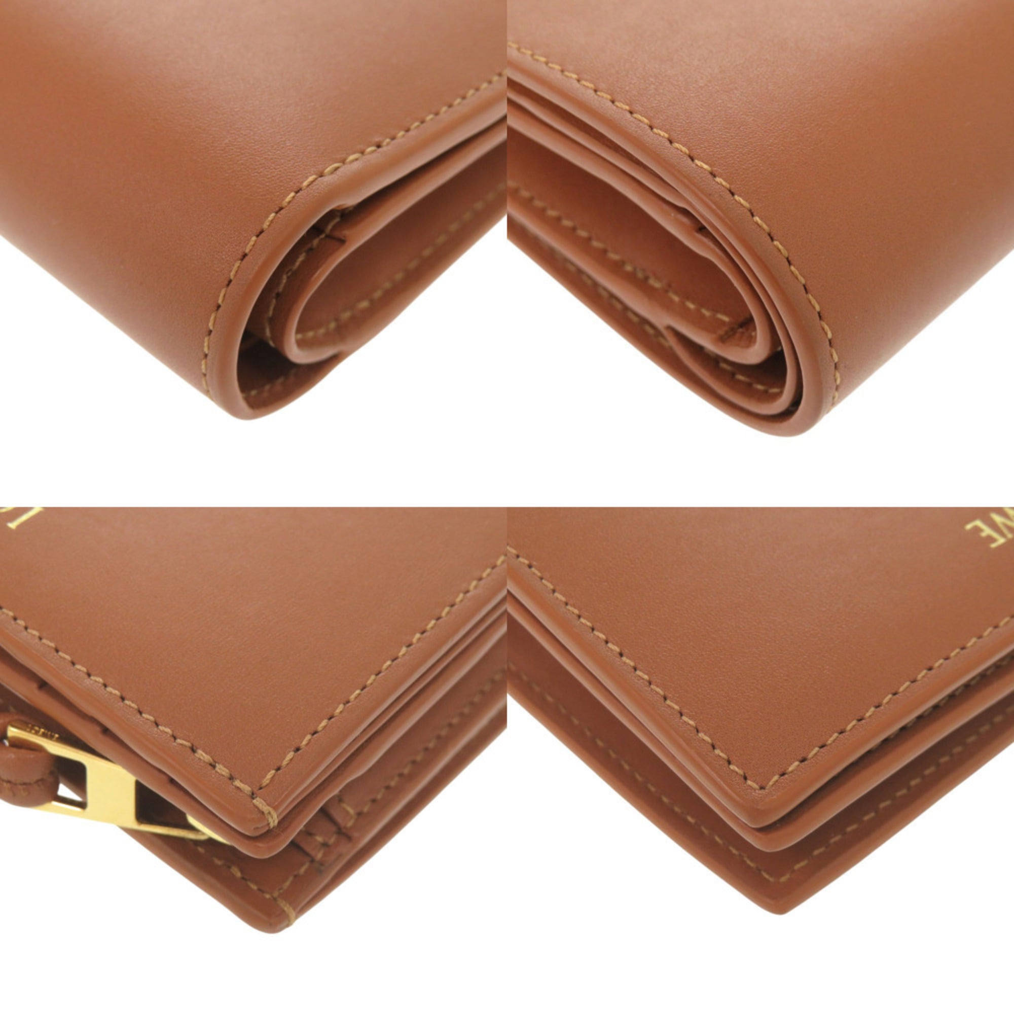 Loewe Brown Leather Wallet (Bi-Fold) (Pre-Owned)