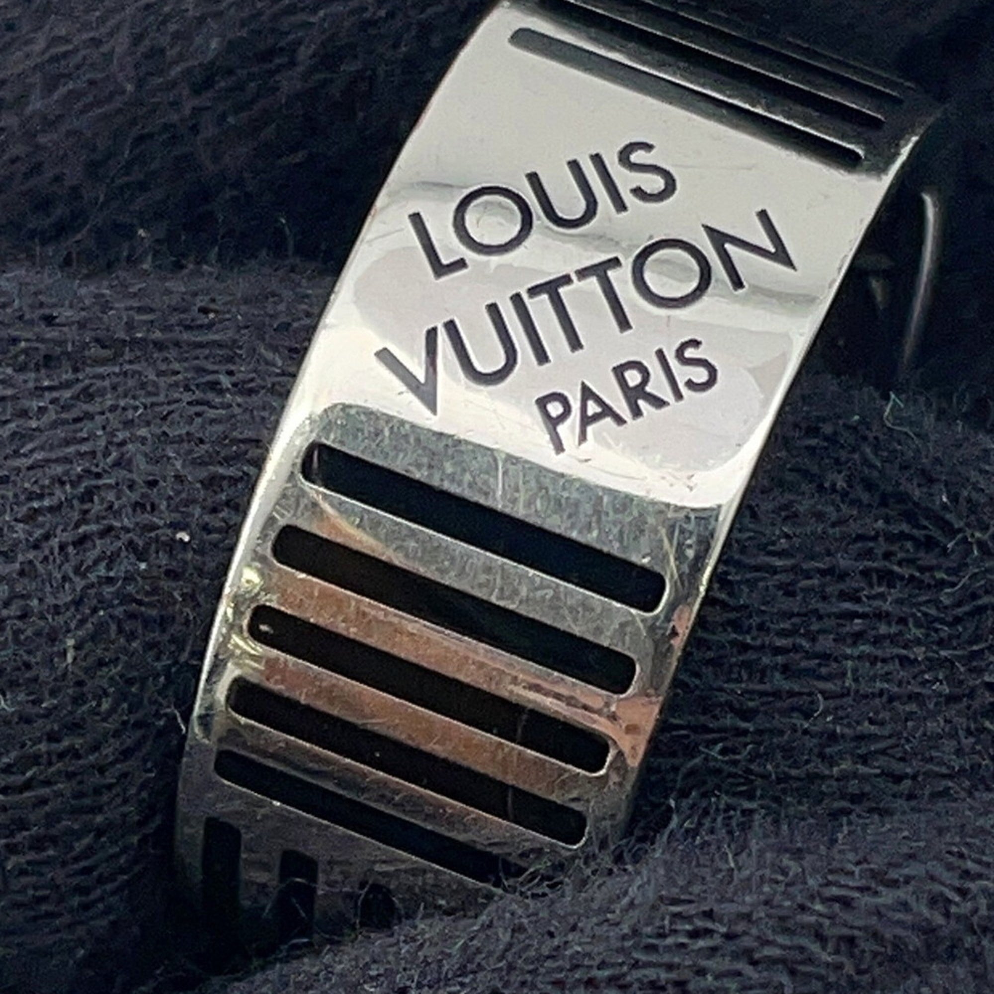 Louis Vuitton Metal Band Ring (Pre-Owned)