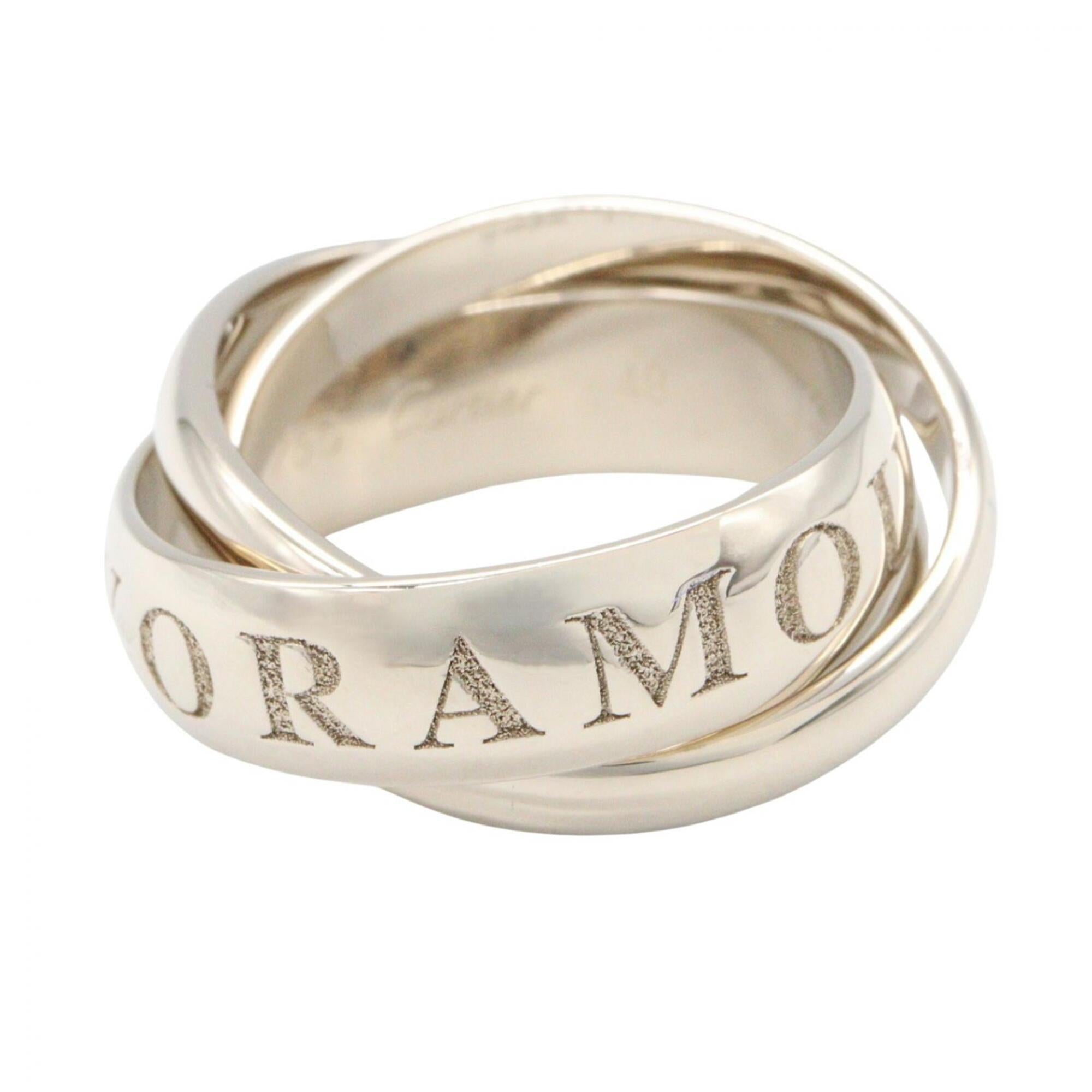 Cartier Silver White Gold (18K) Band Ring (Pre-Owned)