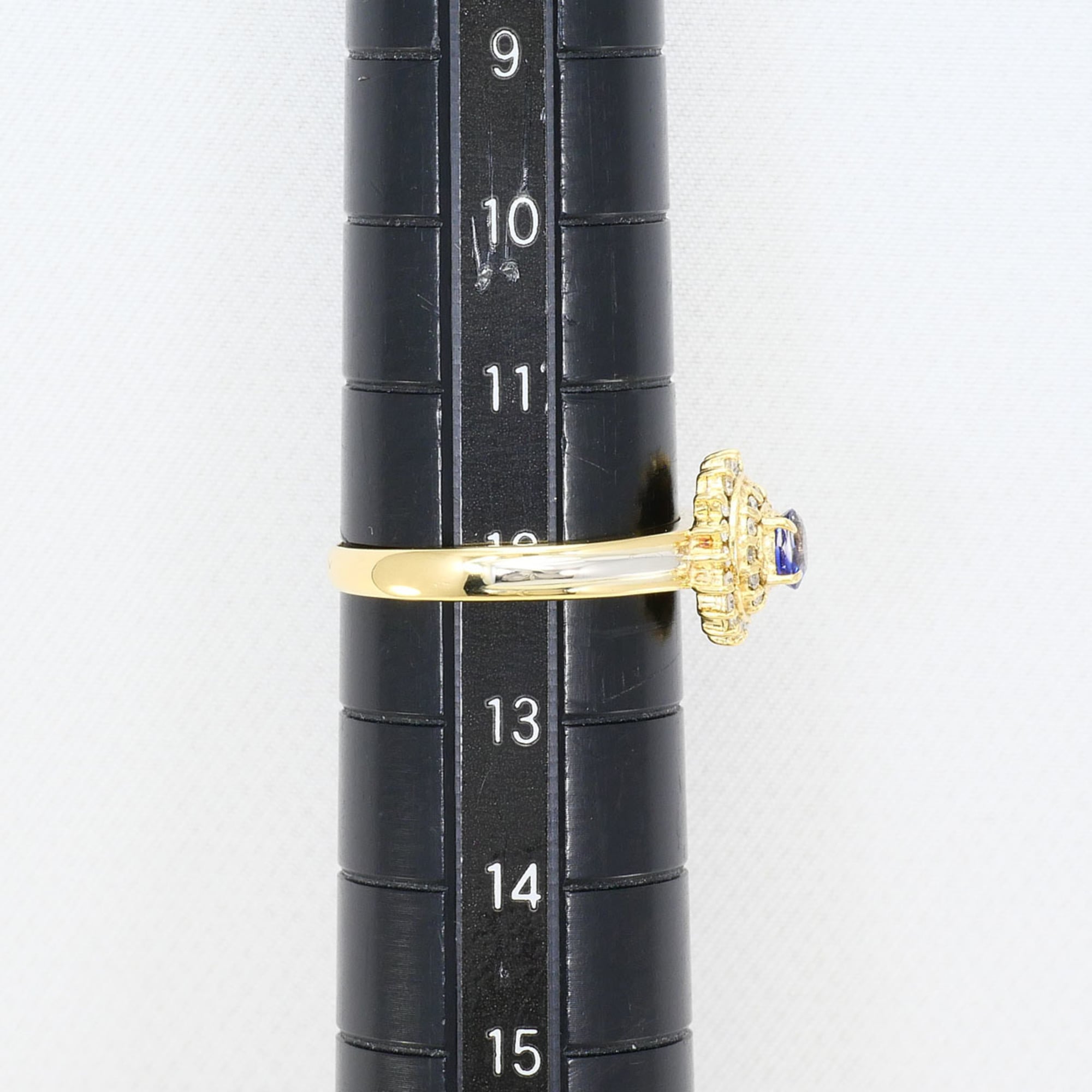 Unbranded Platinum Yellow Gold Yellow Gold (18K) Platinum 900 Band Ring (Pre-Owned)