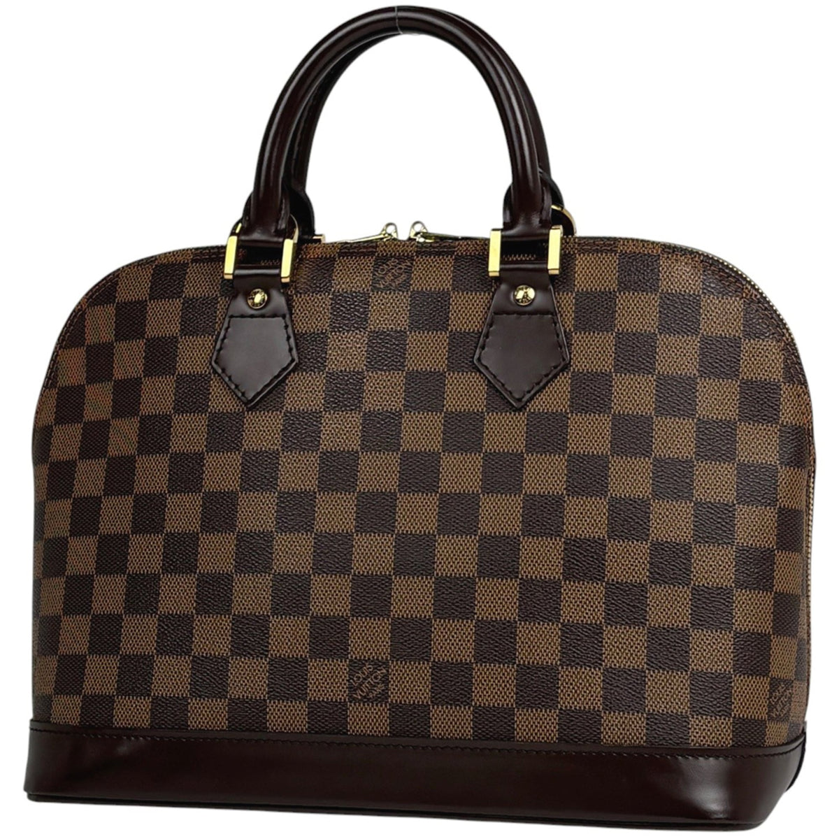 Louis Vuitton Brown Damier Canvas Handbag (Pre-Owned)