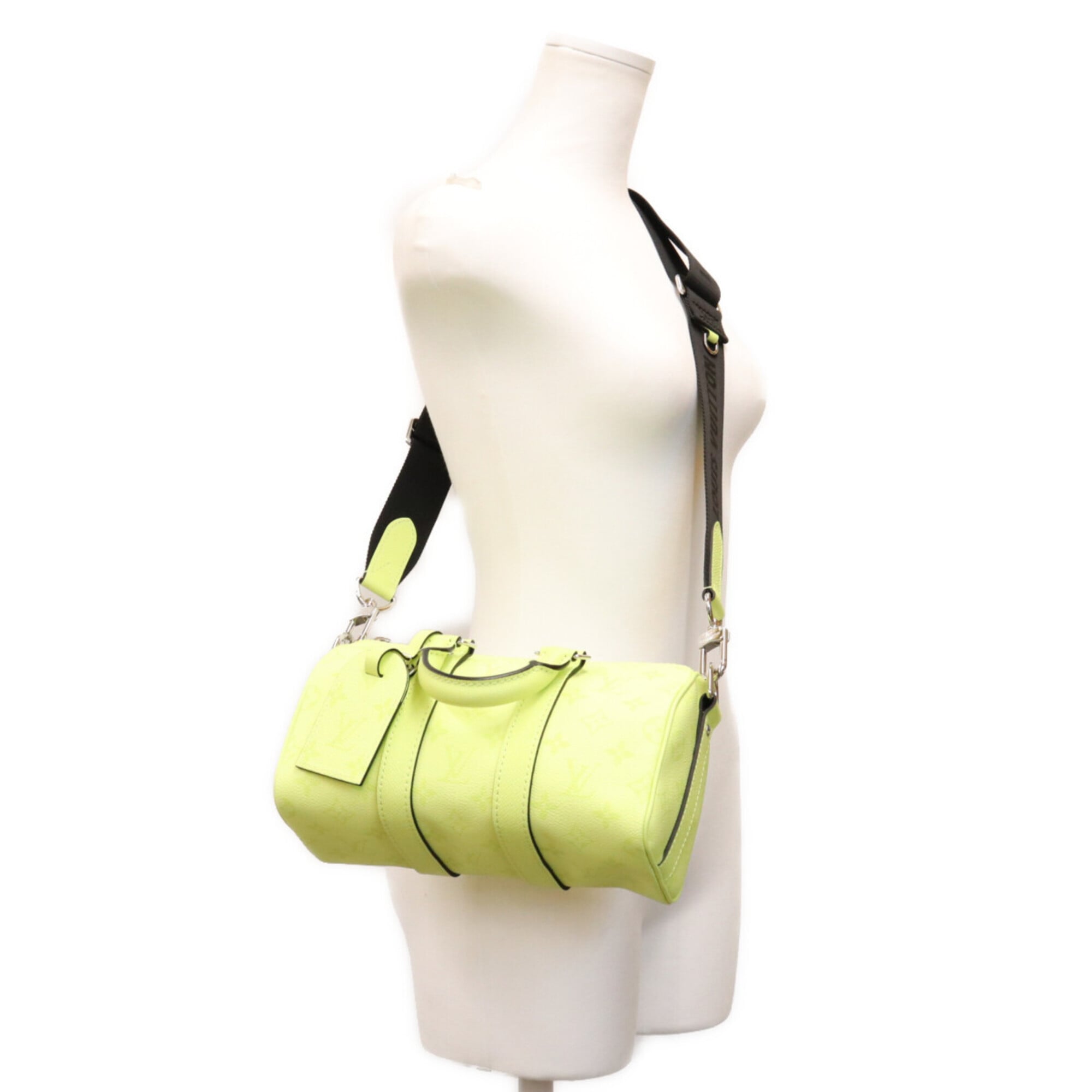 Louis Vuitton Yellow Taigarama Shoulder Bag (Pre-Owned)