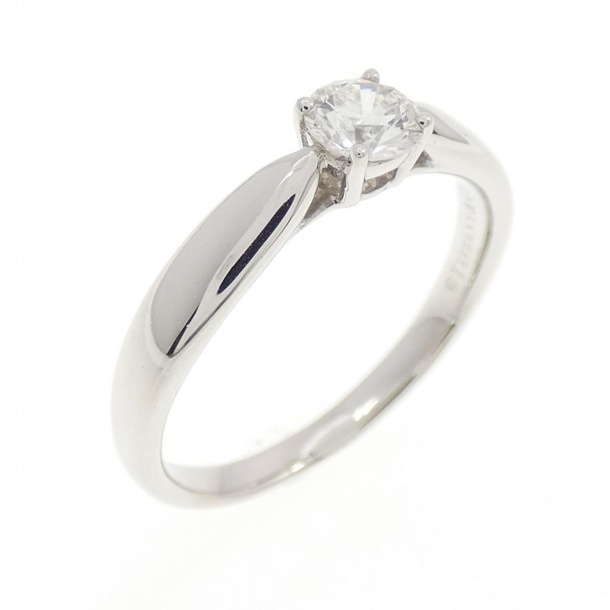 Tiffany Platinum Platinum 950 Band Ring (Pre-Owned)