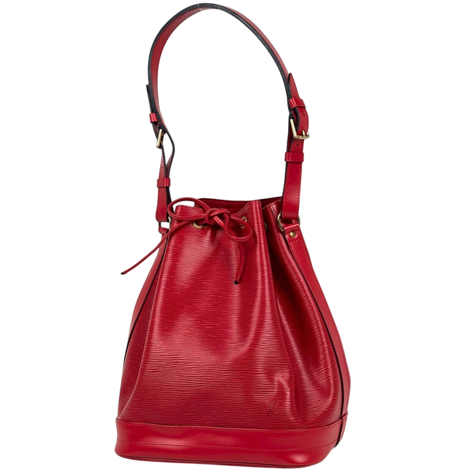 Louis Vuitton Castilian Red Epi Leather Shoulder Bag (Pre-Owned)