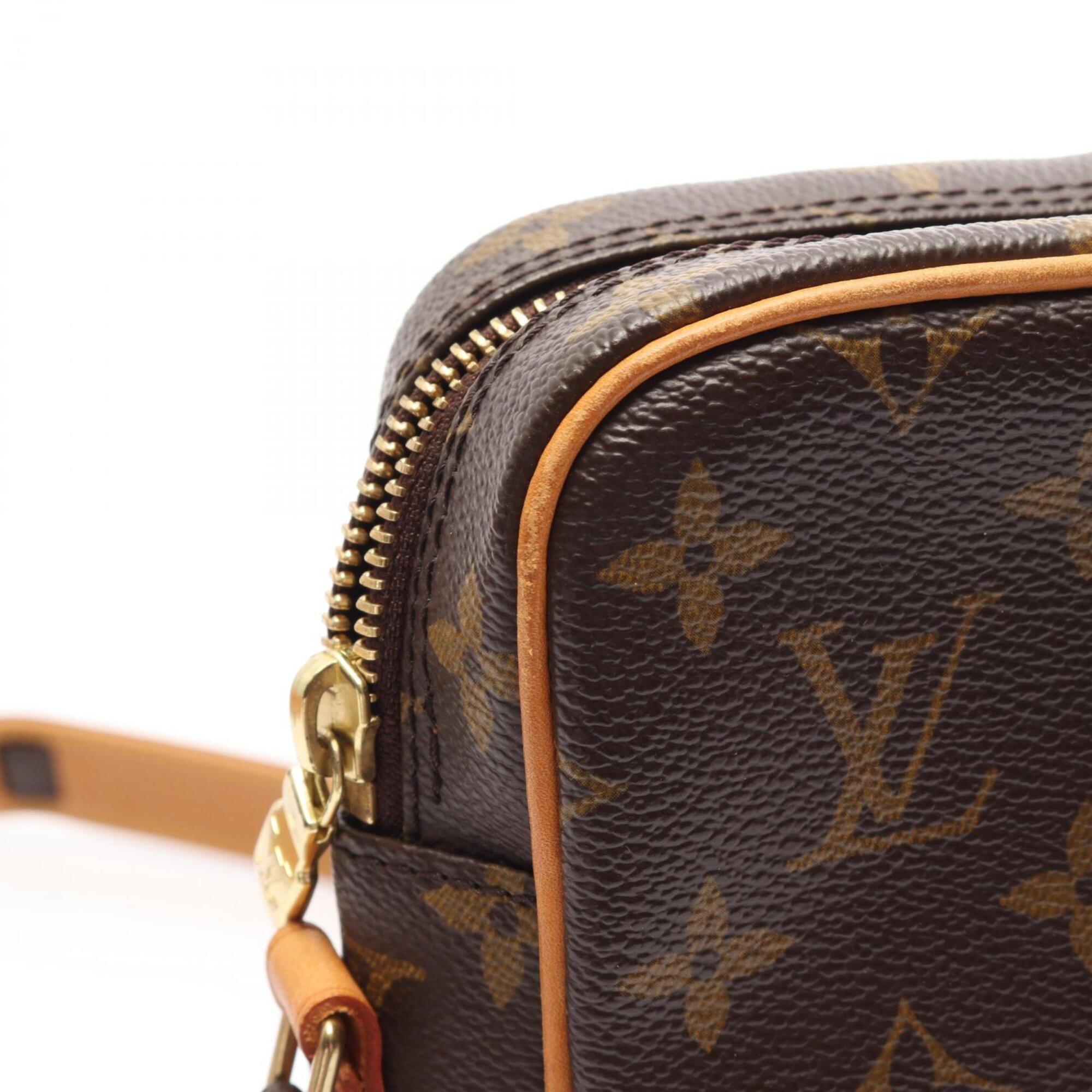 Louis Vuitton Brown Monogram Monogram Leather Shoulder Bag (Pre-Owned)