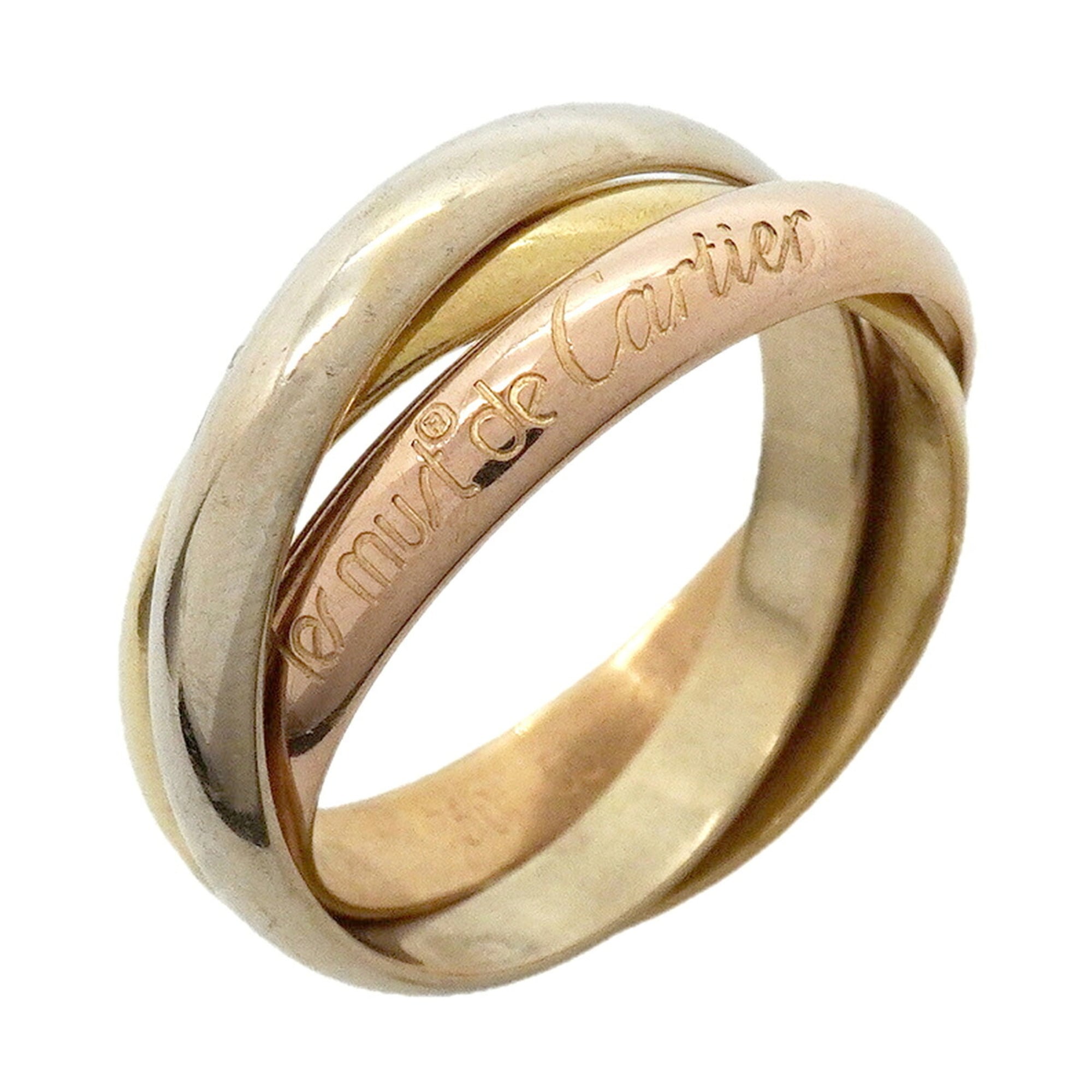 Cartier Yellow Gold (18K) Pink Gold (18K) White Gold (18K) Band Ring (Pre-Owned)