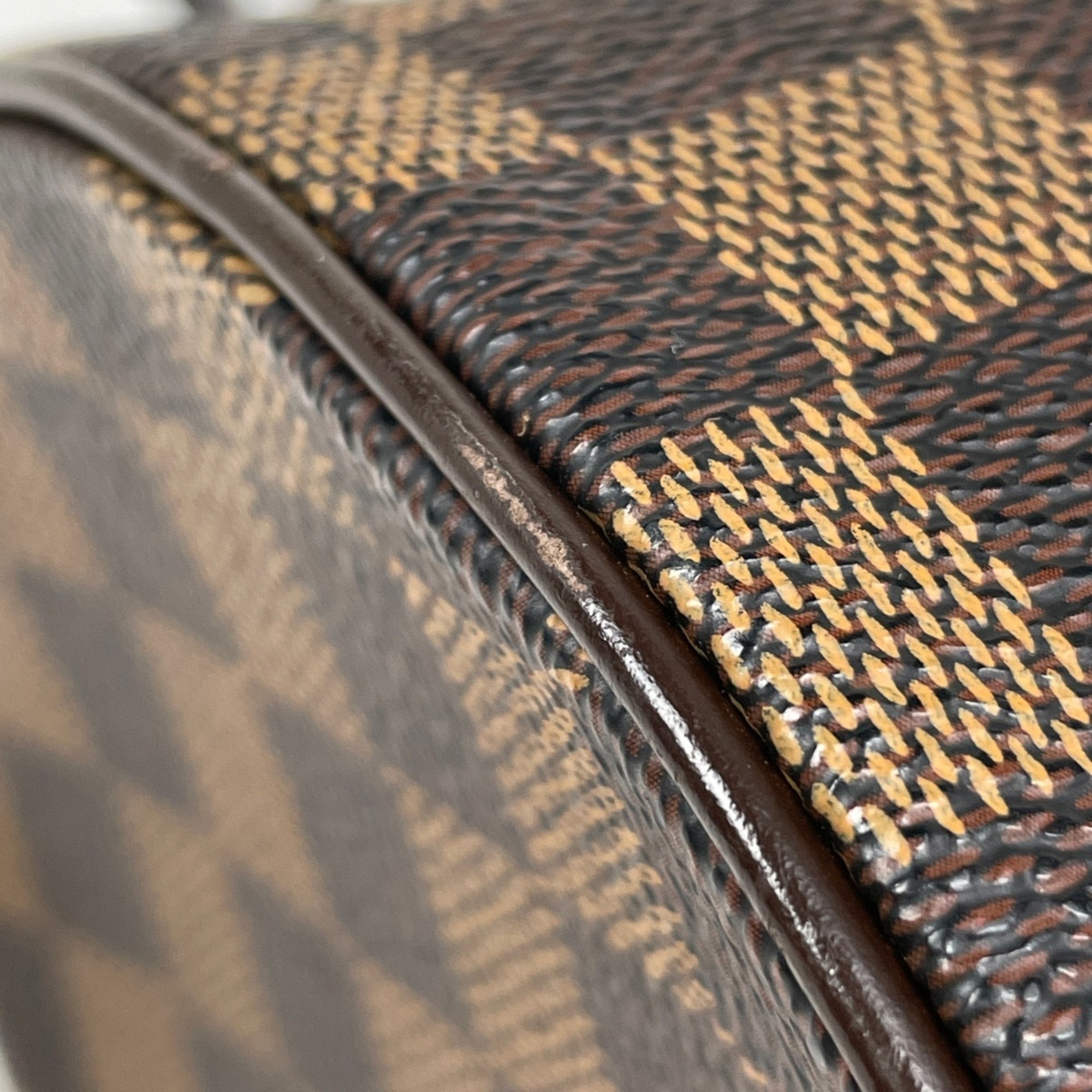 Louis Vuitton Brown Damier Canvas Damier Canvas Handbag (Pre-Owned)
