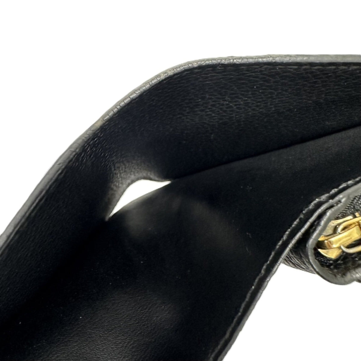 Louis Vuitton Monogram Empreinte Black Noir Monogram Empreinte Coin Purse/Coin Case (Pre-Owned)