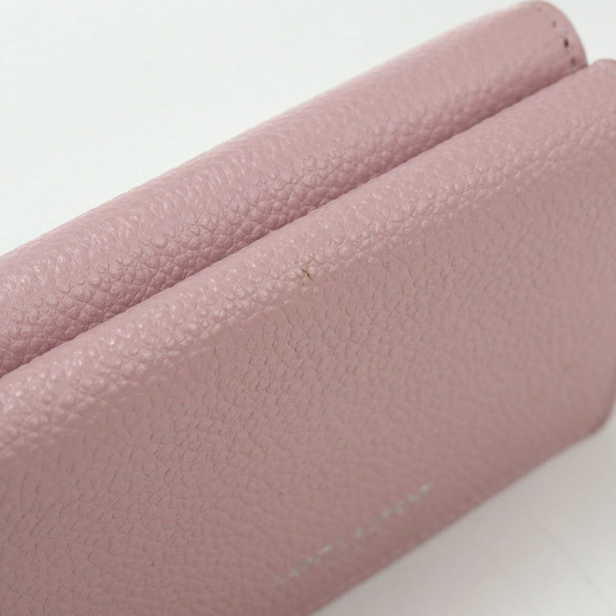 Saint Laurent Pink Leather Wallet (Tri-Fold) (Pre-Owned)
