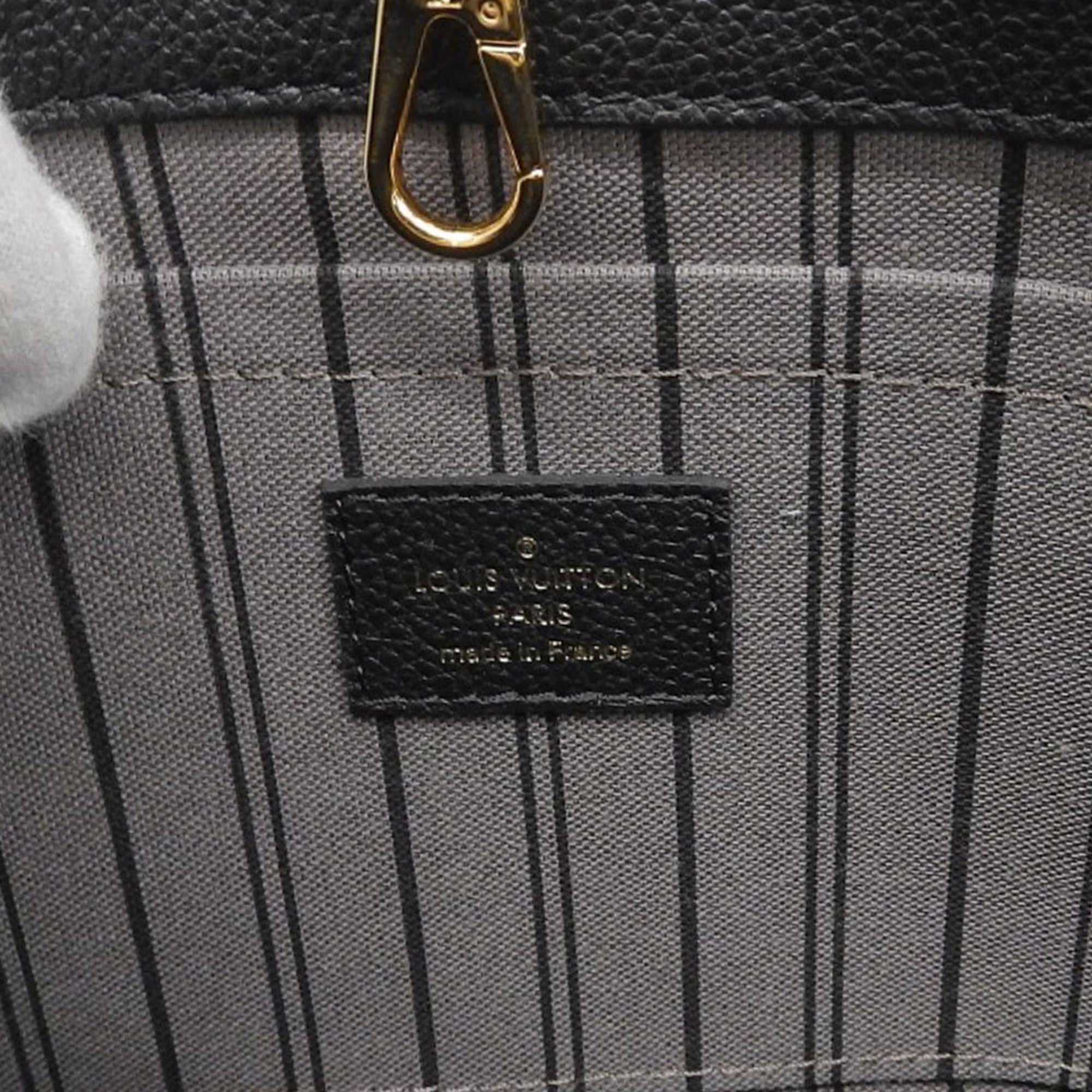 Louis Vuitton Monogram Empreinte Black Noir Leather Handbag (Pre-Owned)