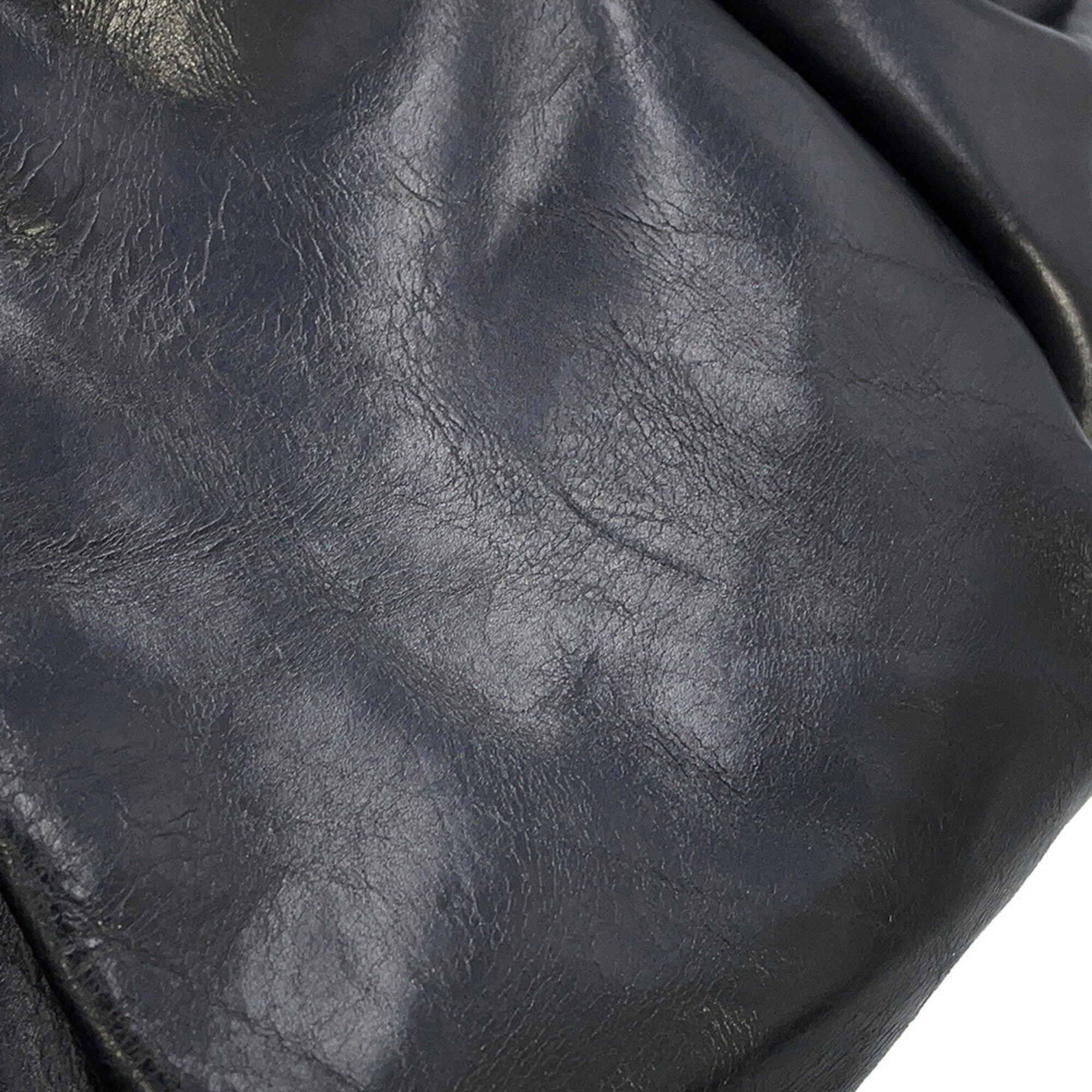 Christian Dior Black Leather Handbag (Pre-Owned)
