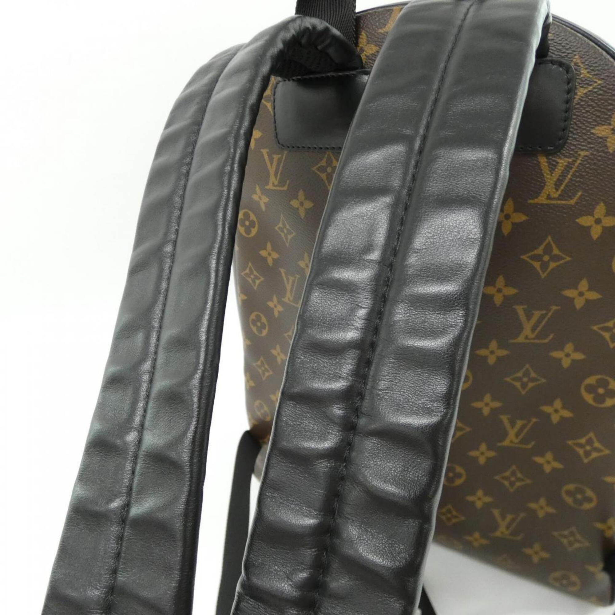Louis Vuitton Marron Coated Canvas Backpack (Pre-Owned)