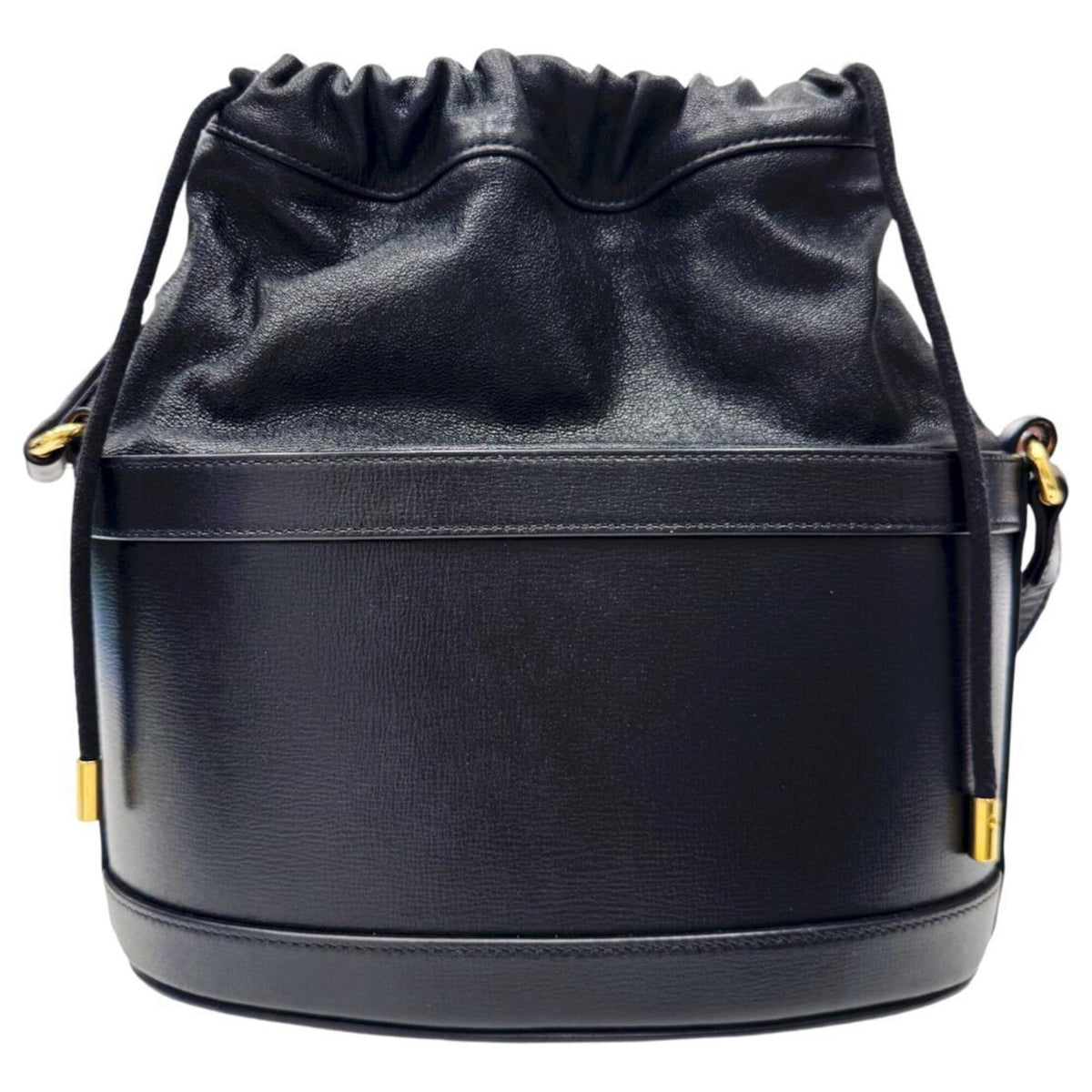 Gucci Black Leather Shoulder Bag (Pre-Owned)