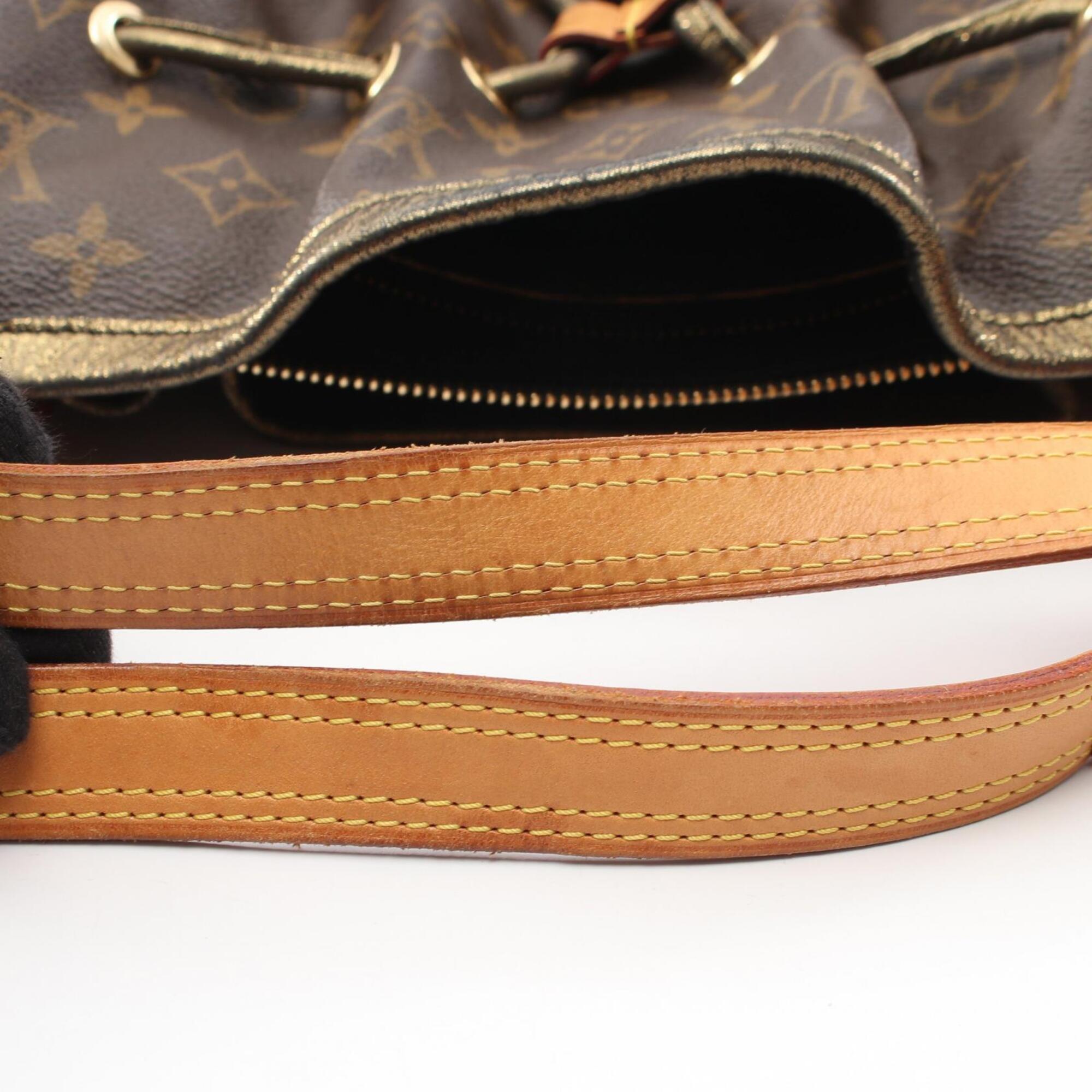Louis Vuitton Brown Monogram Coated Canvas Handbag Tote Bag (Pre-Owned)