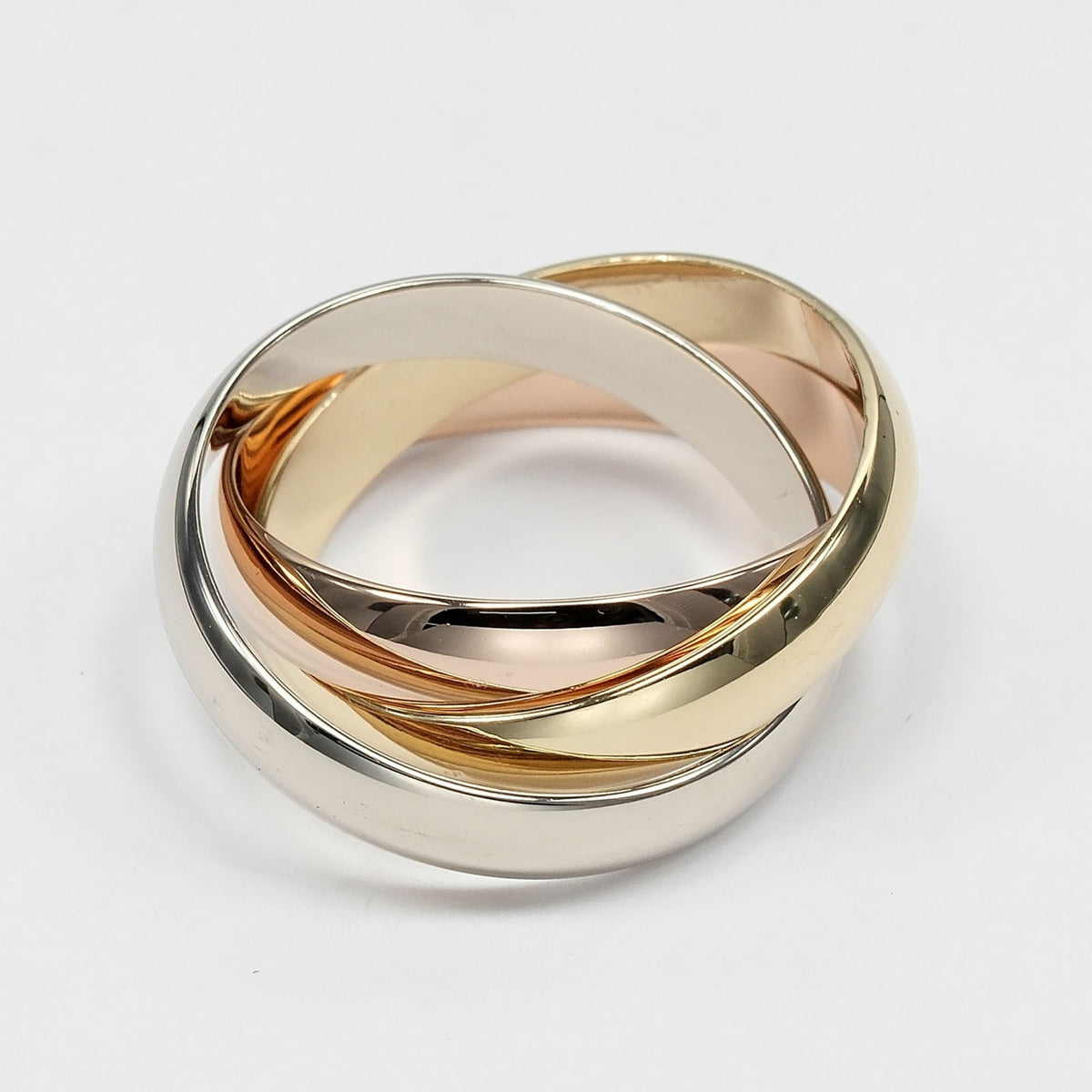Cartier Yellow Gold (18K) Pink Gold (18K) White Gold (18K) Band Ring (Pre-Owned)