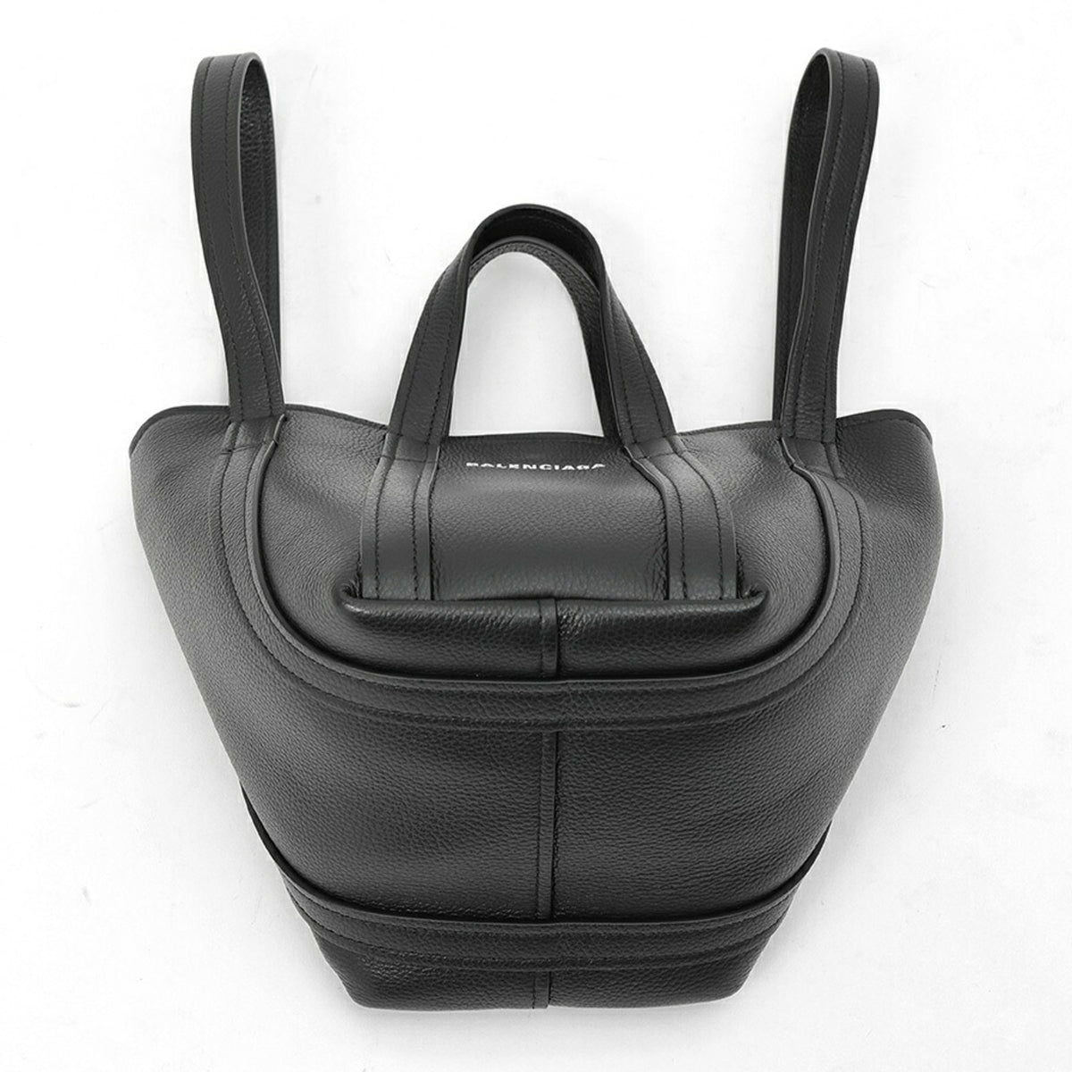 Balenciaga Black Leather Tote Bag (Pre-Owned)