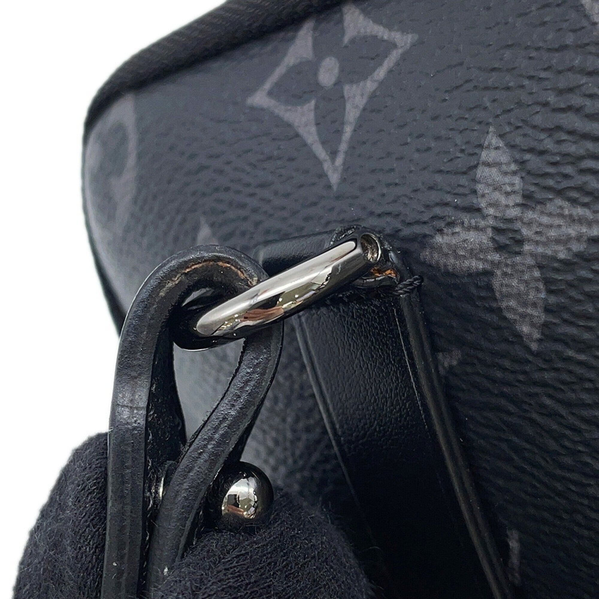 Louis Vuitton Monogram Eclipse Black Noir Monogram Eclipse Shoulder Bag (Pre-Owned)