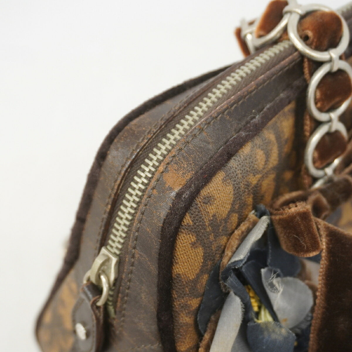 Christian Dior Brown Pvc Handbag (Pre-Owned)