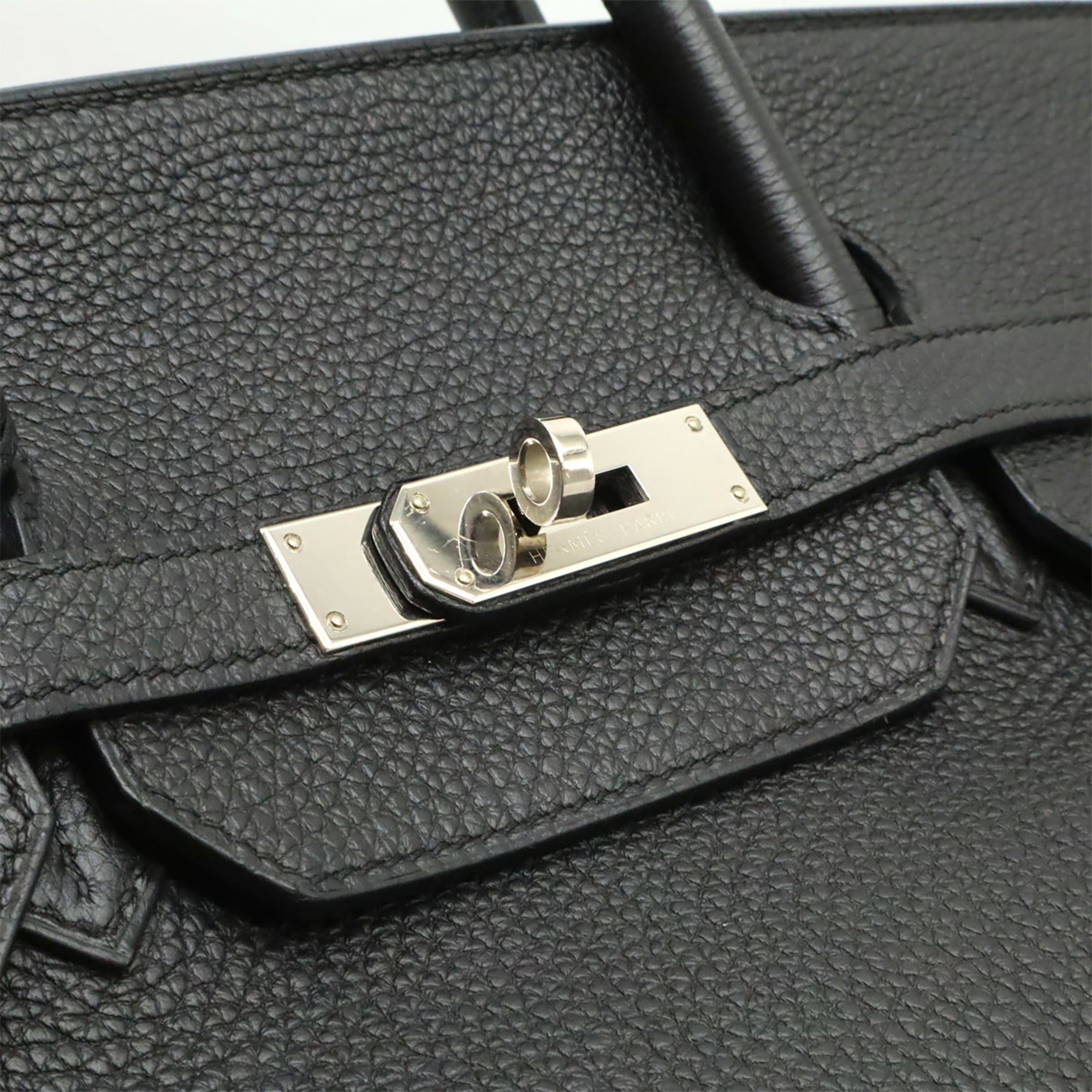 Hermes Birkin Black Togo Leather Handbag (Pre-Owned)