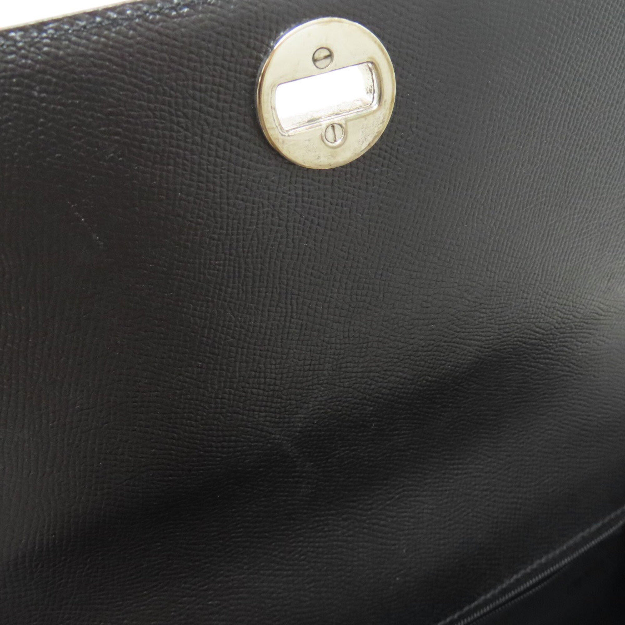 Bvlgari Black Leather Shoulder Bag (Pre-Owned)