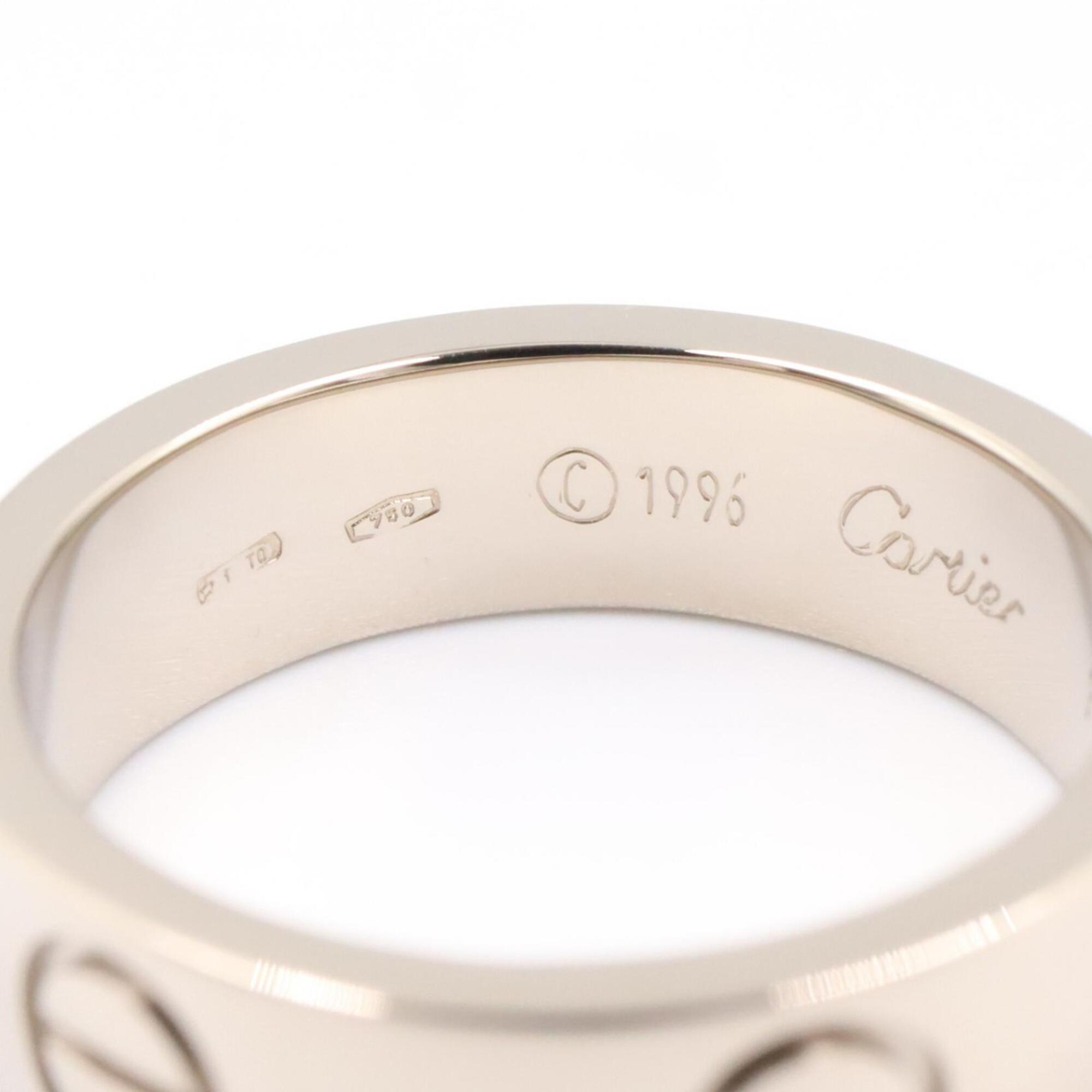 Cartier Silver White Gold (18K) Band Ring (Pre-Owned)