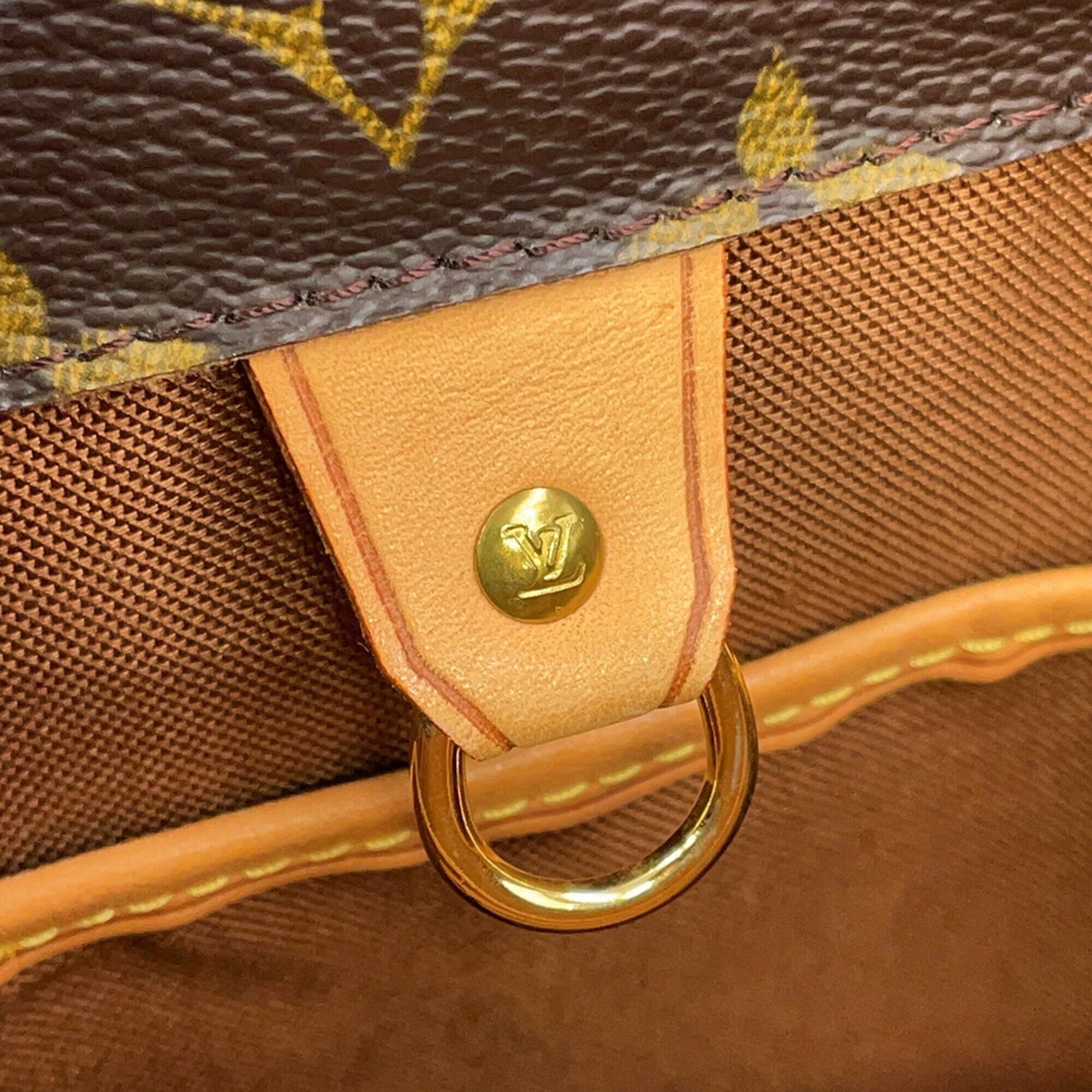 Louis Vuitton Monogram Brown Monogram Handbag Shoulder Bag Tote Bag (Pre-Owned)