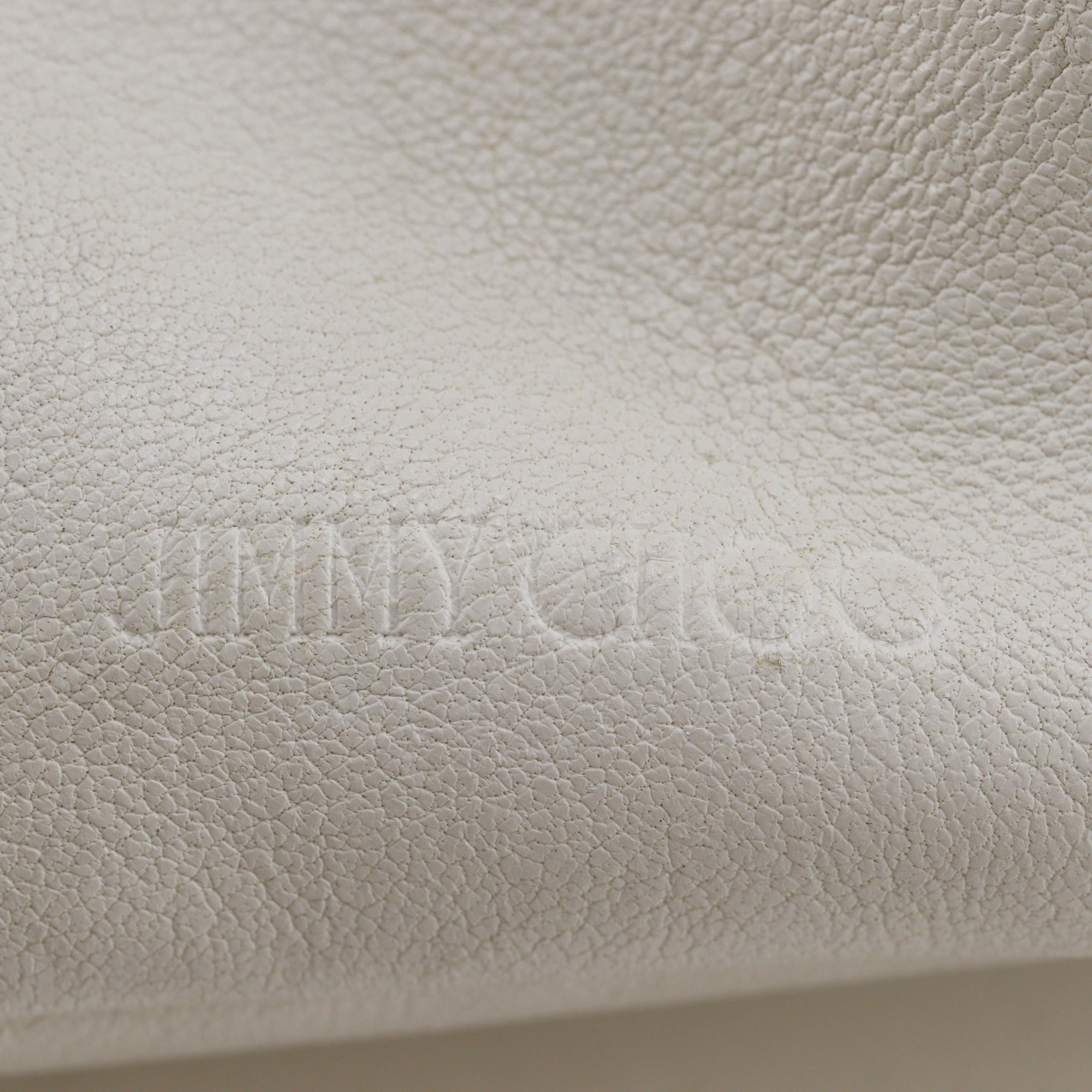 Jimmy Choo White Leather Handbag (Pre-Owned)