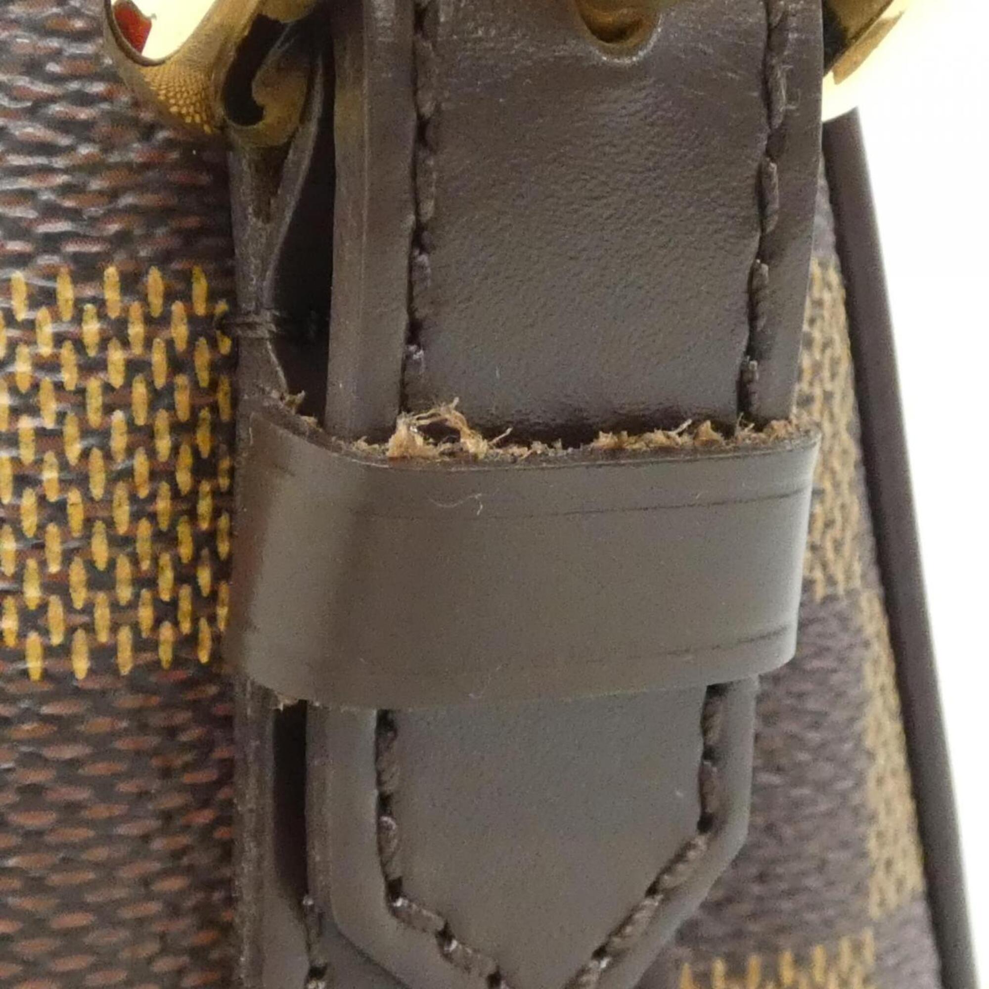 Louis Vuitton Ebene Coated Canvas Shoulder Bag (Pre-Owned)