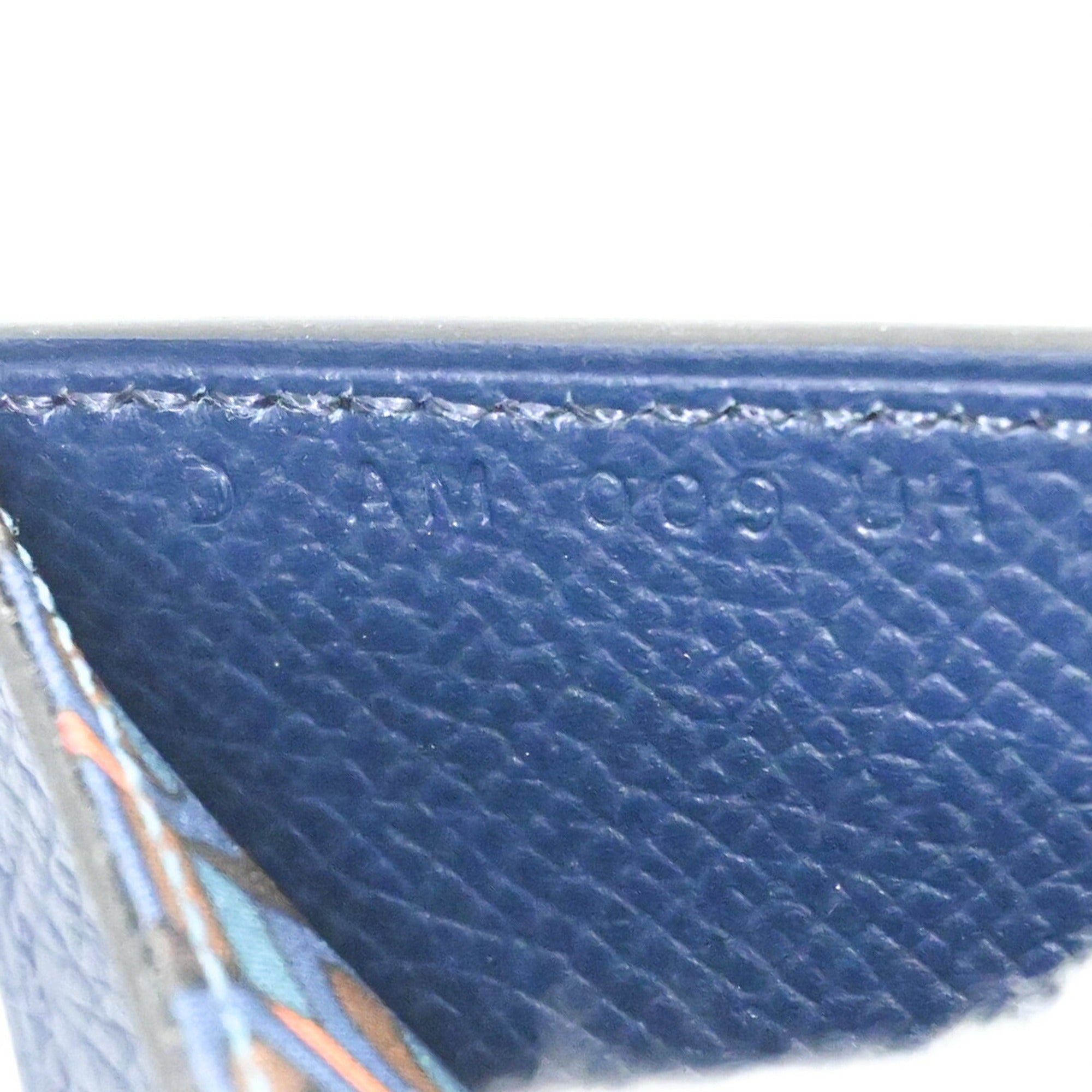 Hermes Navy Epsom Leather Wallet (Bi-Fold) (Pre-Owned)