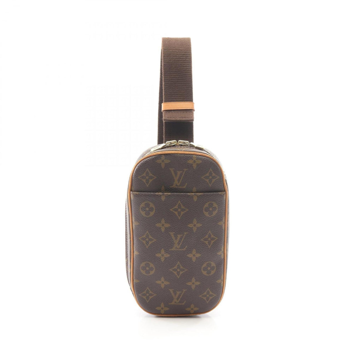 Louis Vuitton Brown Monogram Monogram Leather Fanny Pack Sling Bag (Pre-Owned)