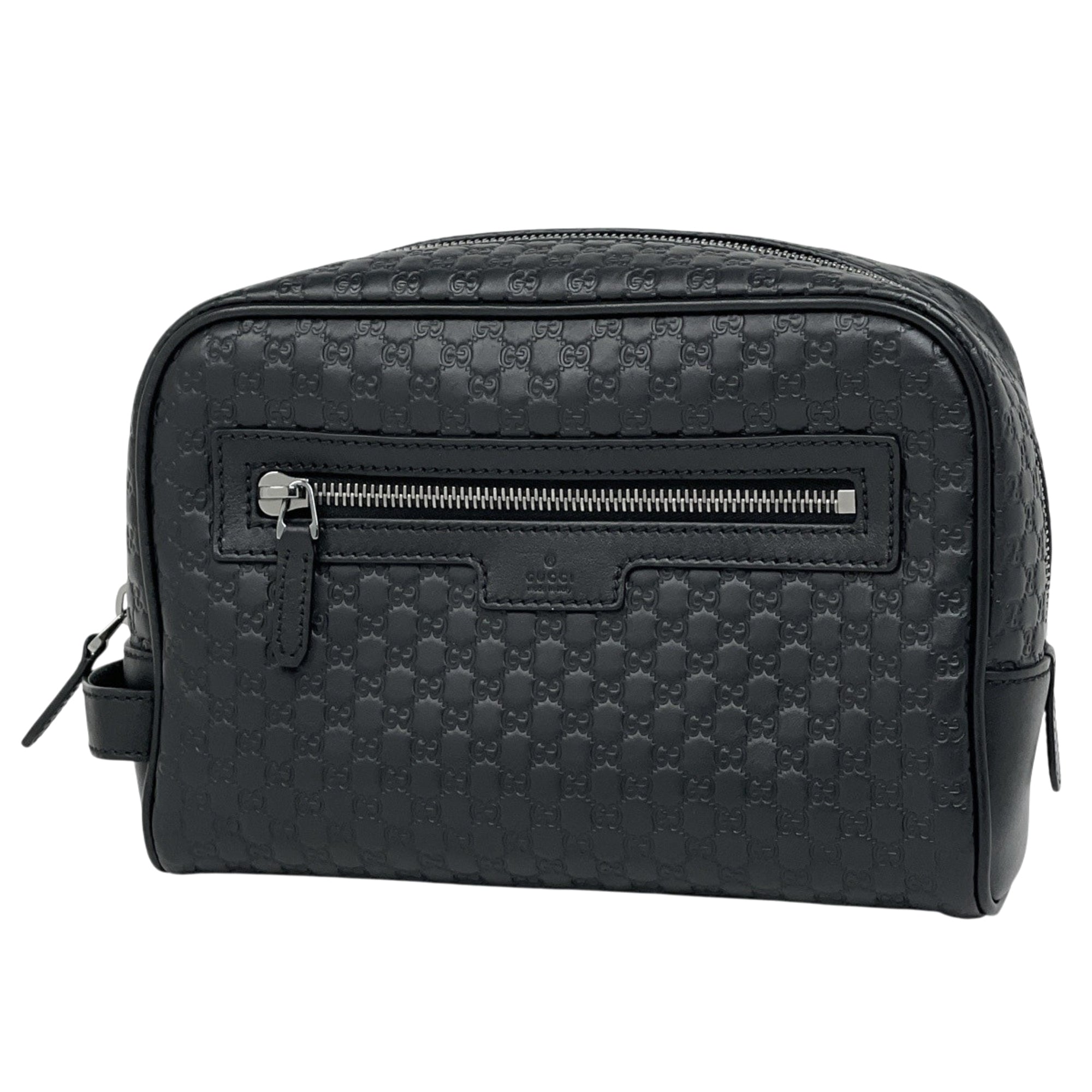 Gucci Black Leather Clutch Bag (Pre-Owned)