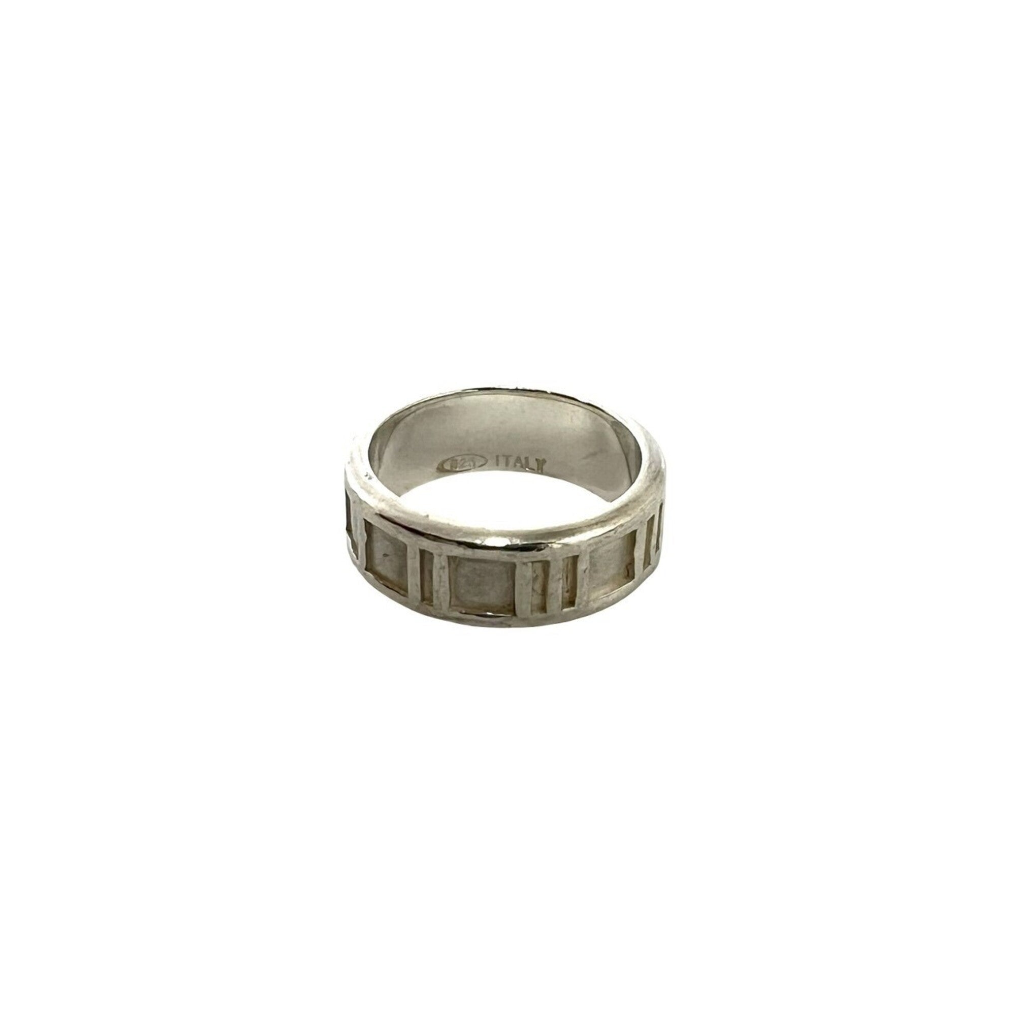 Tiffany Silver Silver 925 Band Ring (Pre-Owned)