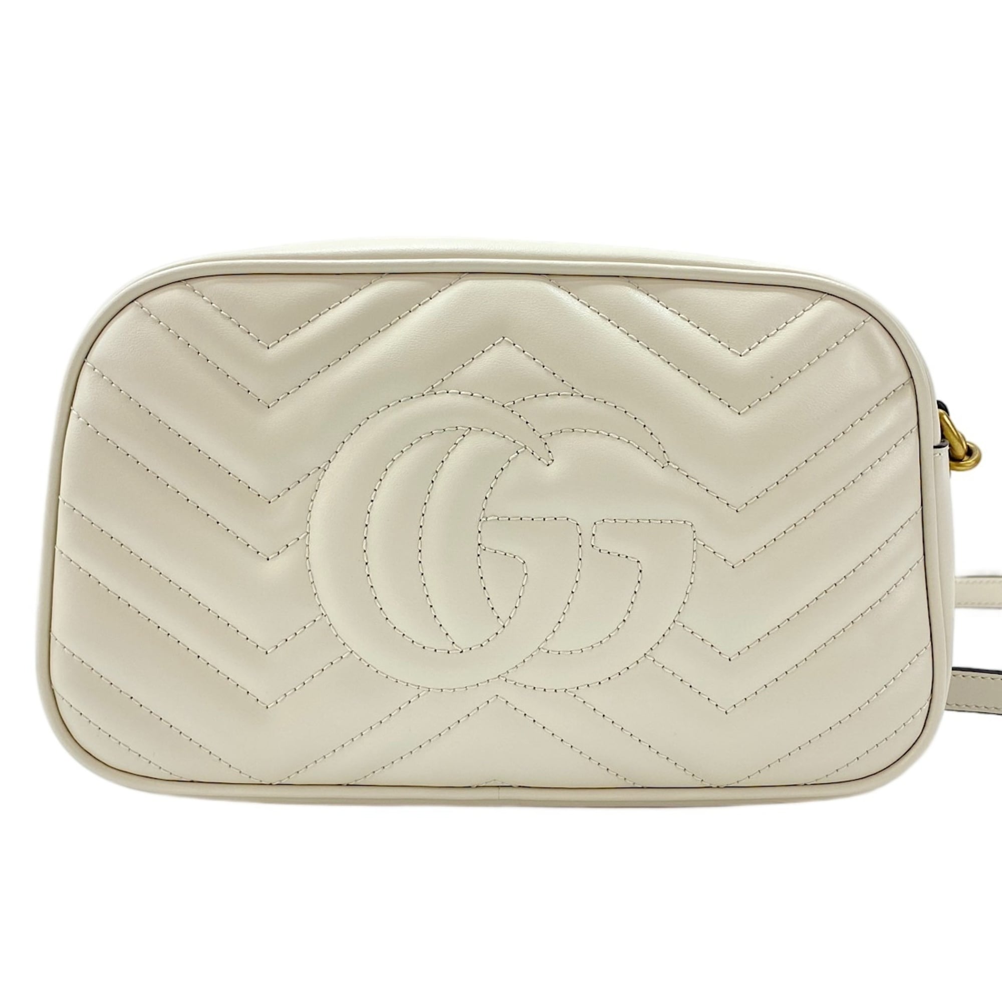 Gucci White Shoulder Bag (Pre-Owned)