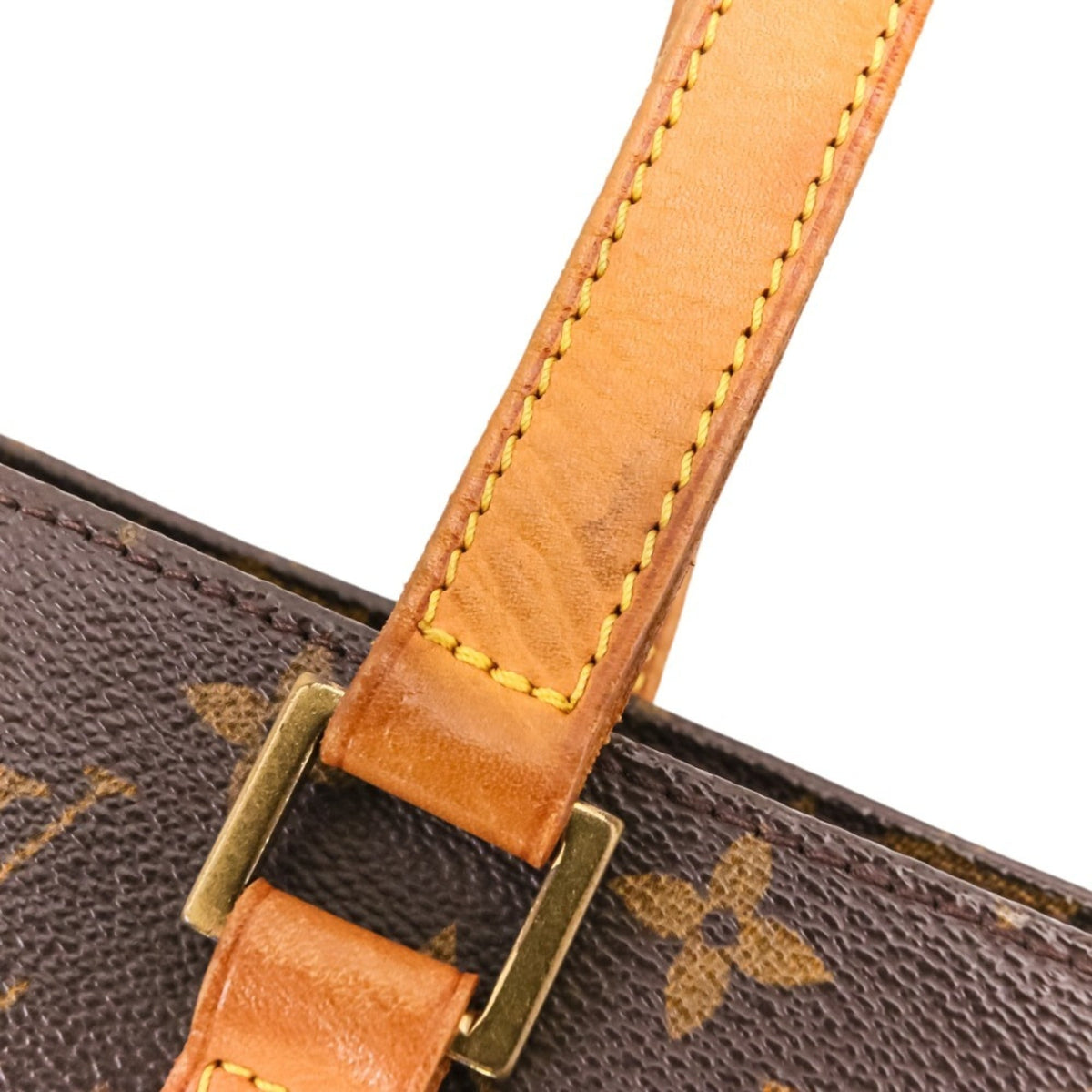 Louis Vuitton Brown Monogram Canvas Handbag Tote Bag (Pre-Owned)