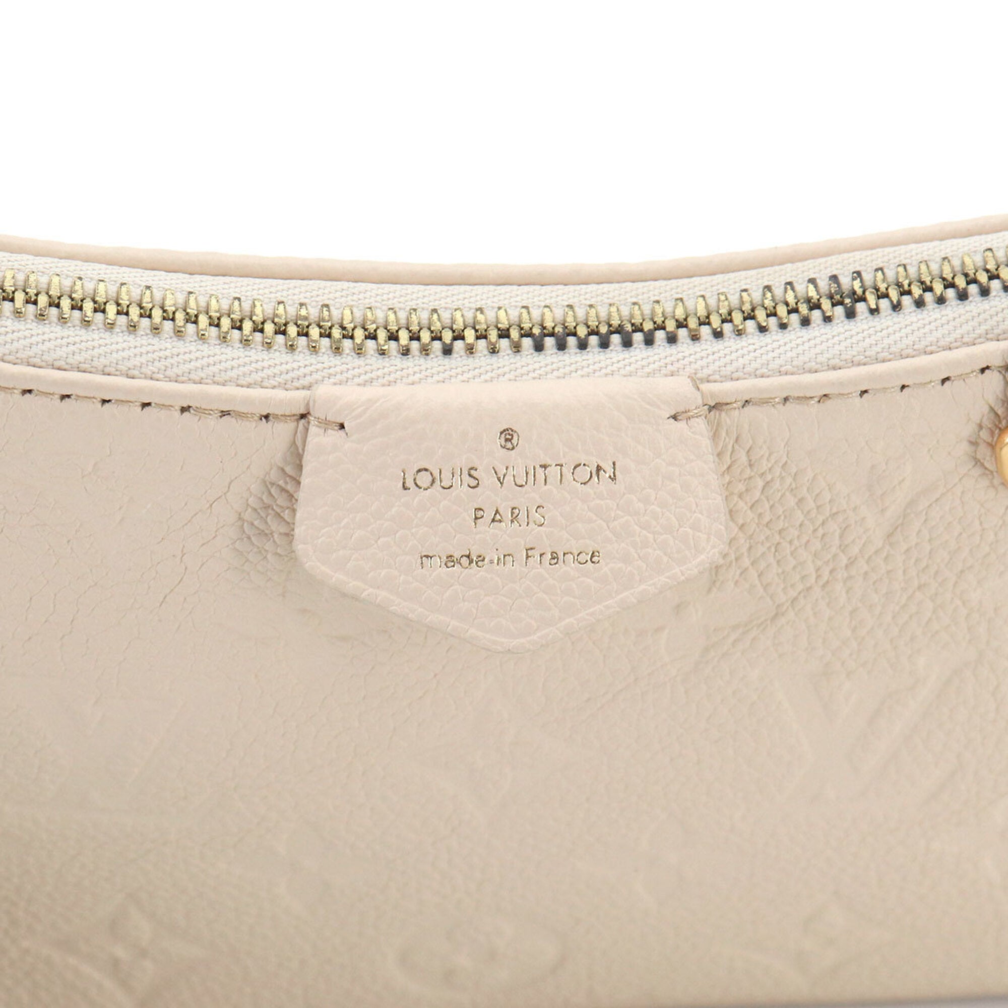 Louis Vuitton Cream Monogram Empreinte Handbag Pouch Shoulder Bag (Pre-Owned)