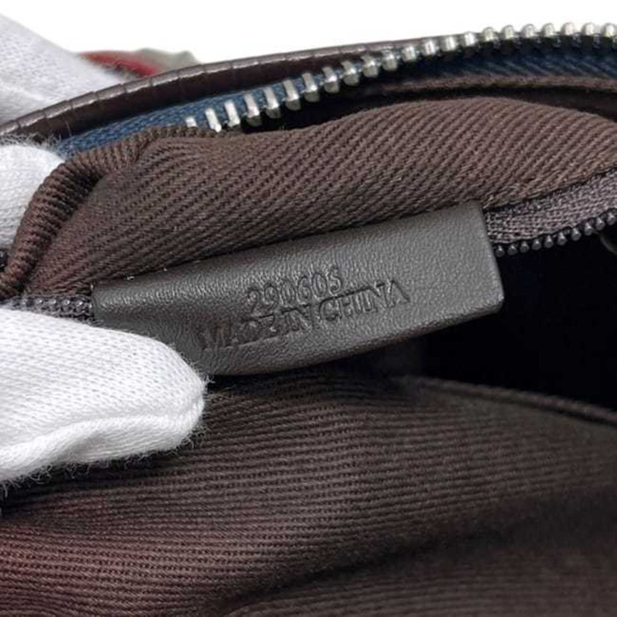 Loewe Canvas Leather Shoulder Bag (Pre-Owned)
