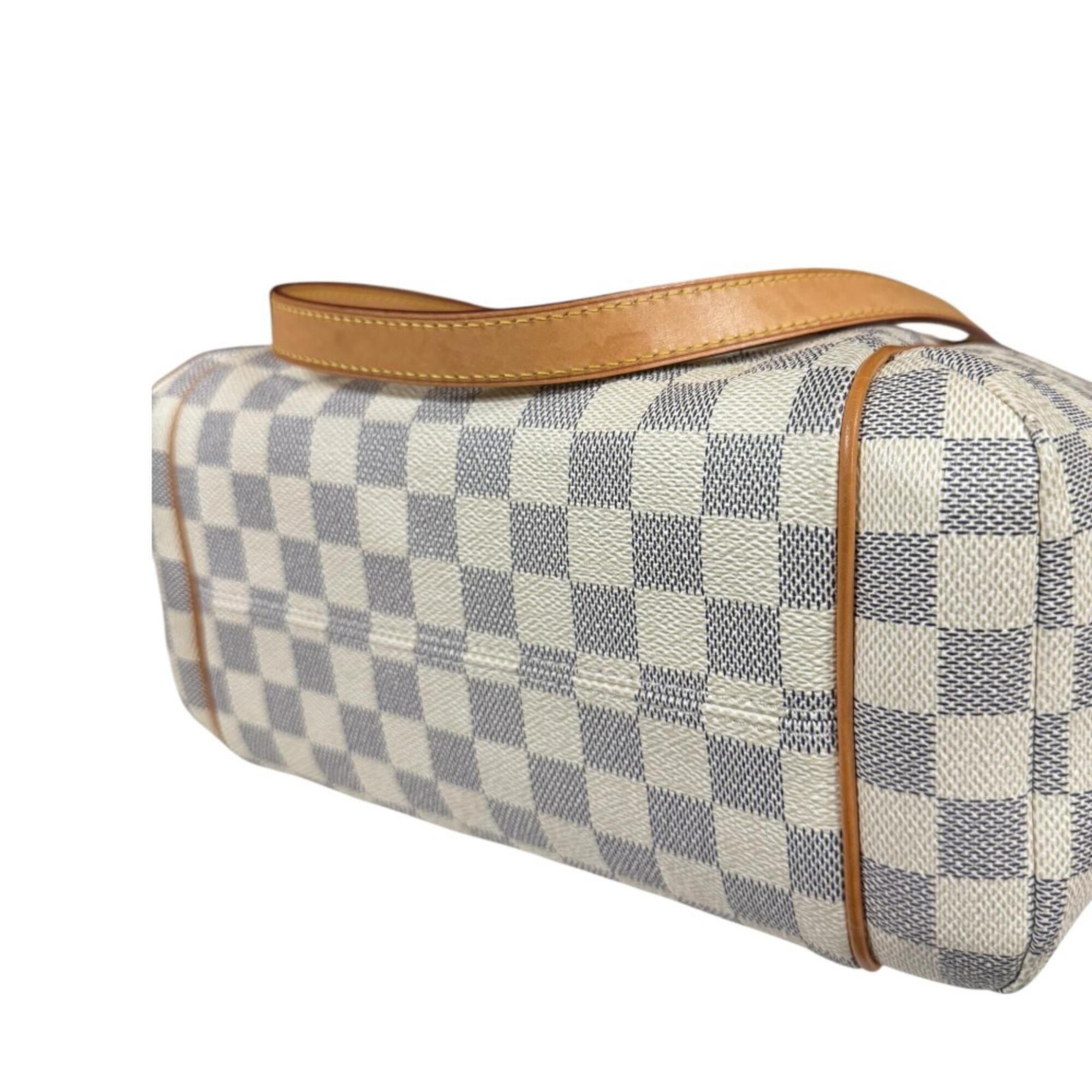 Louis Vuitton Damier Azur Blue Or White Damier Azur Tote Bag (Pre-Owned)