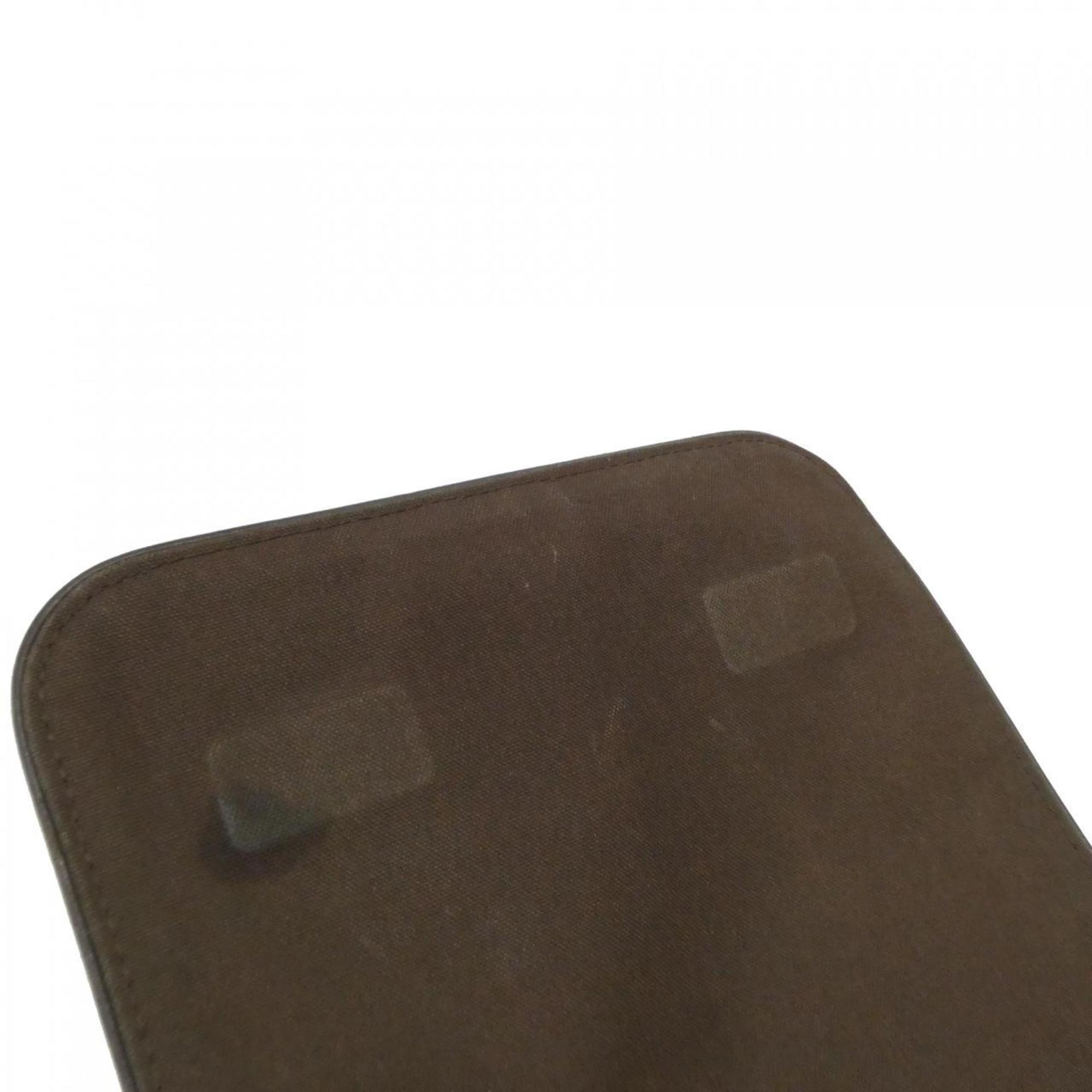 Louis Vuitton Brown Ebene Coated Canvas Shoulder Bag (Pre-Owned)