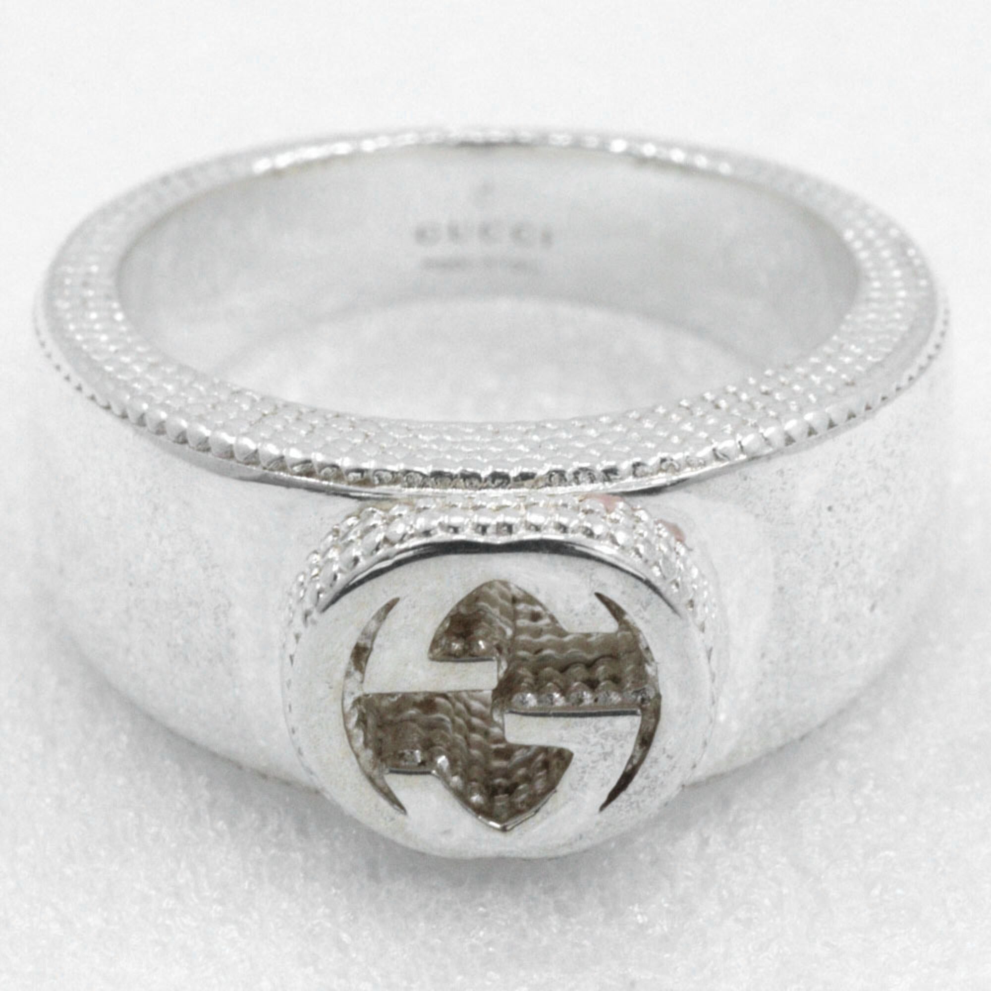 Gucci Silver 925 Band Ring (Pre-Owned)