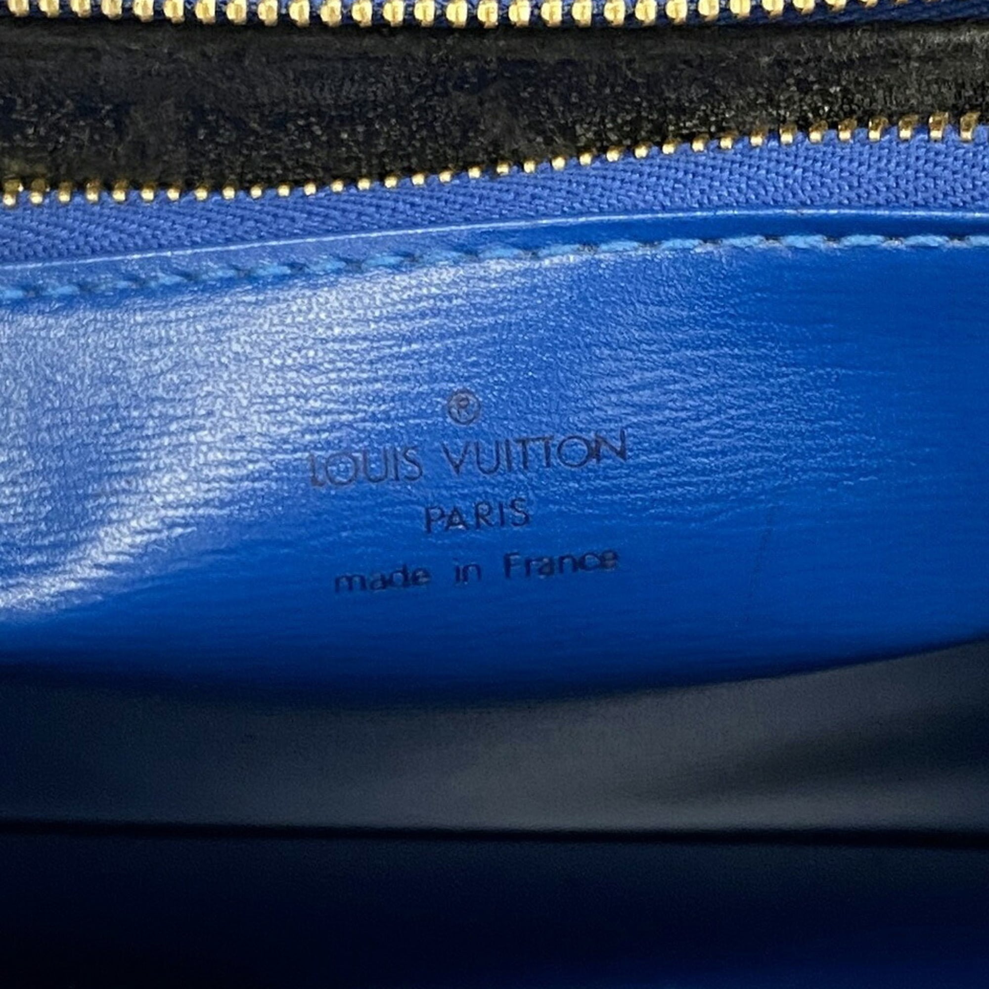 Louis Vuitton Toledo Blue Handbag (Pre-Owned)