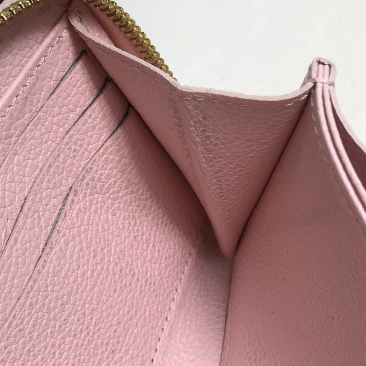 Louis Vuitton Monogram Empreinte Pink Monogram Empreinte Long Wallet (Bi-Fold) (Pre-Owned)