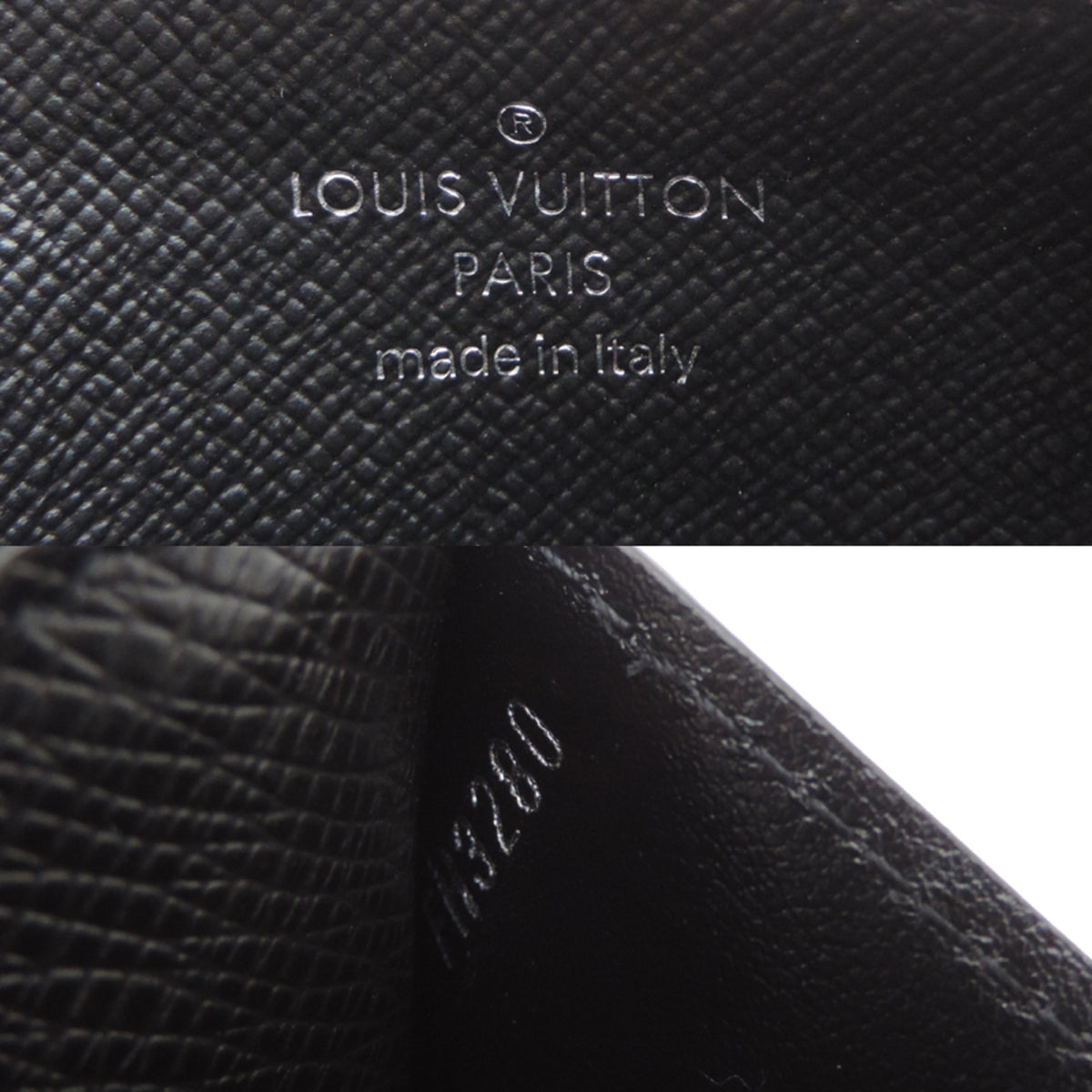 Louis Vuitton Noir Monogram Eclipse Coin Purse/Coin Case (Pre-Owned)