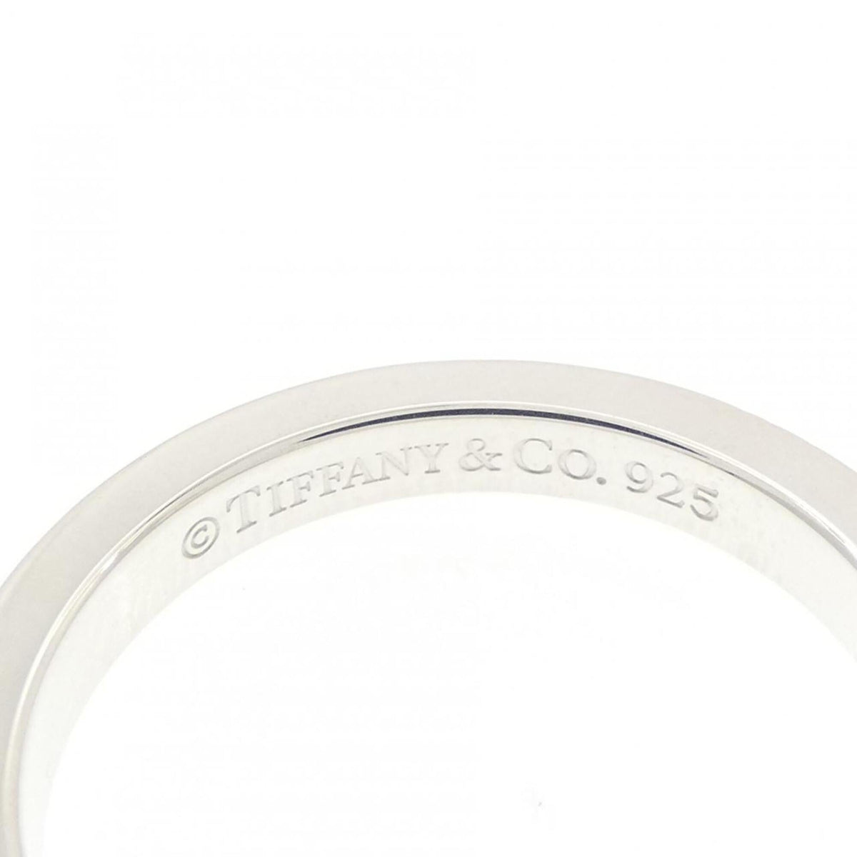 Tiffany Silver 925 Band Ring (Pre-Owned)
